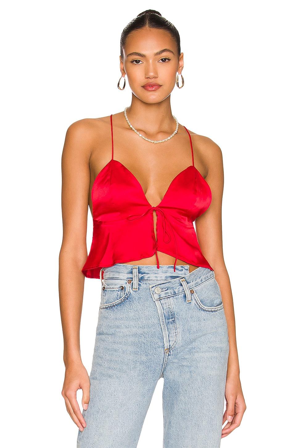 isla satin top
