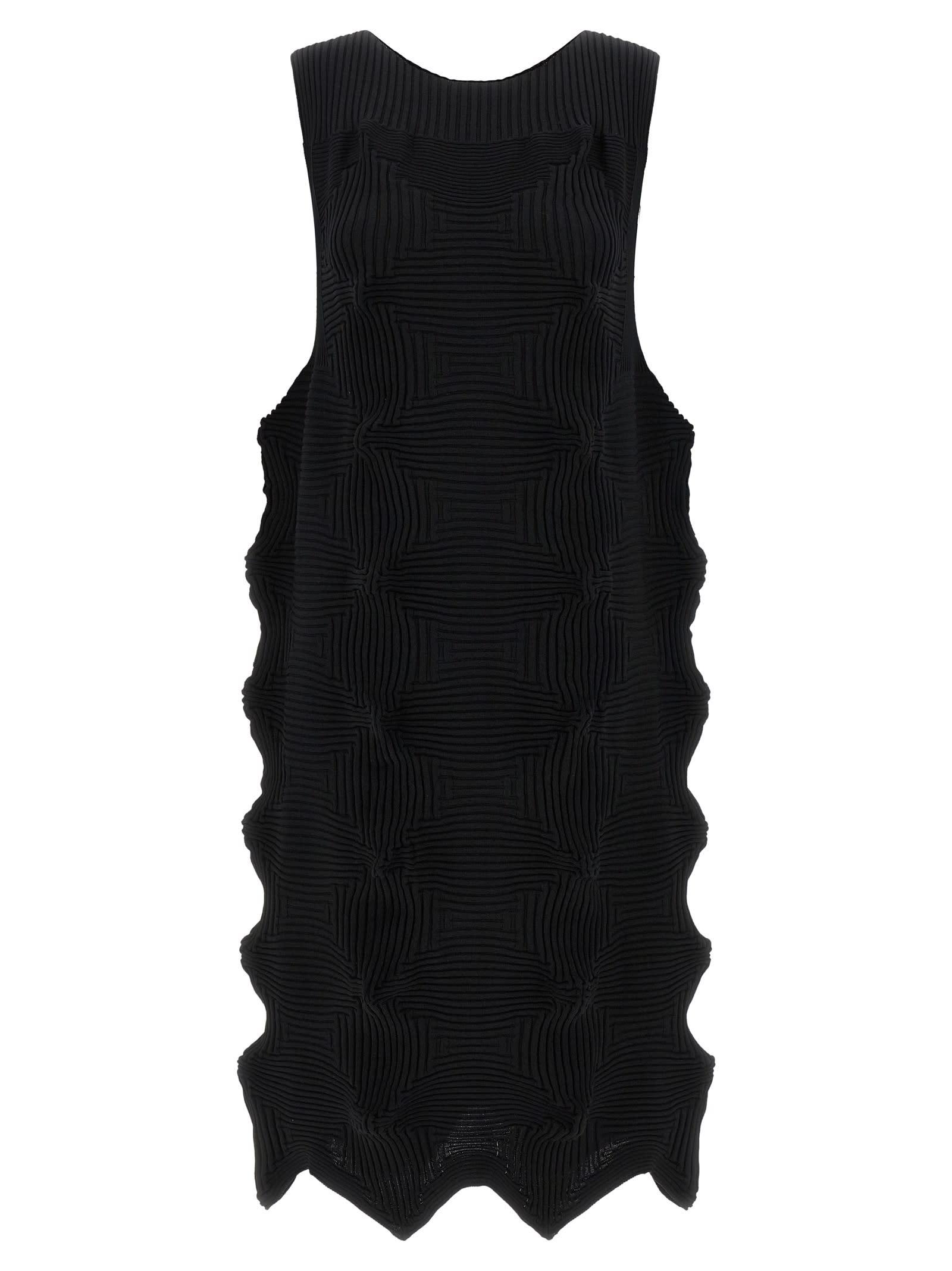 issey miyake linkage dress