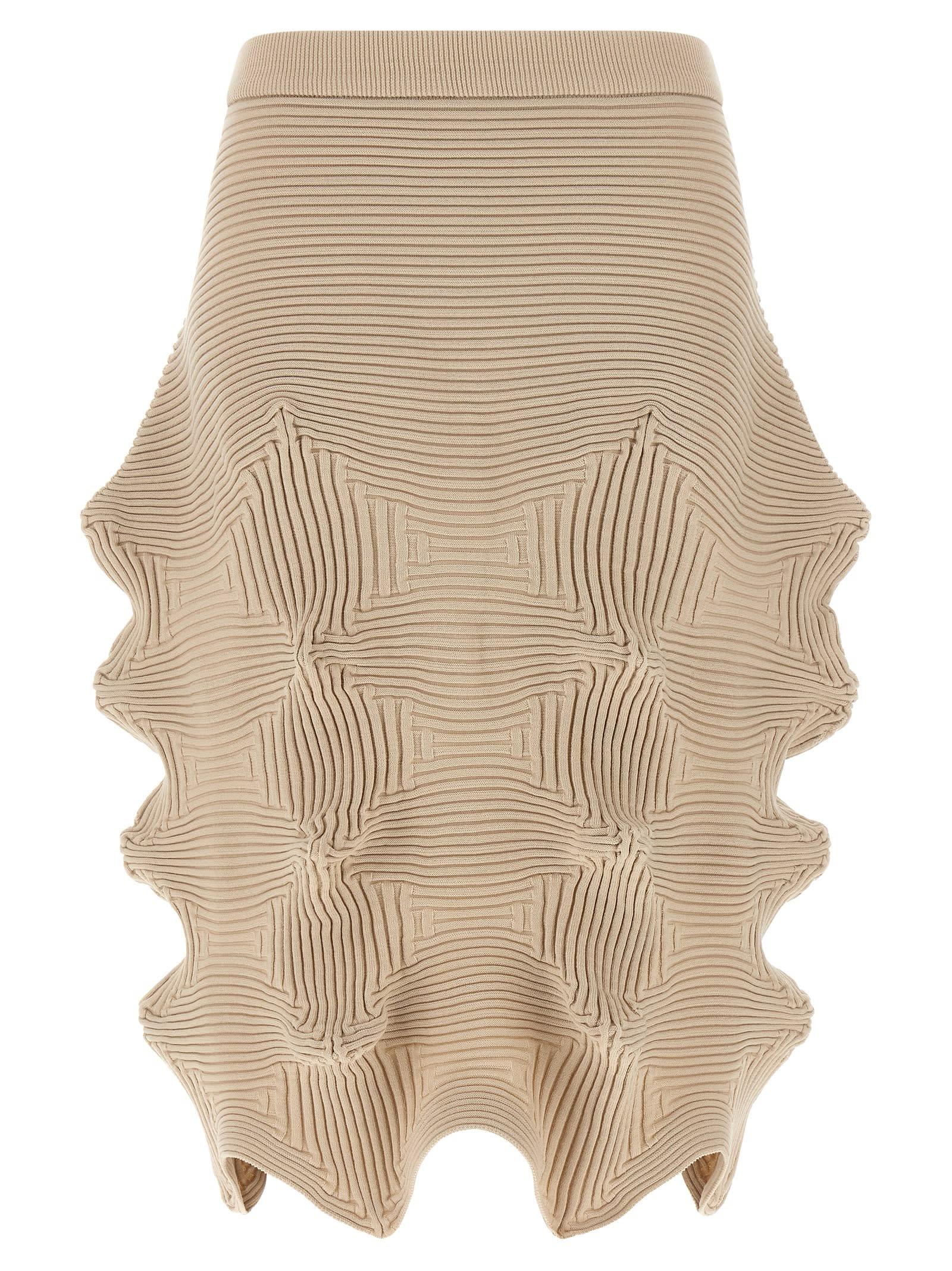 issey miyake lnkage skirt