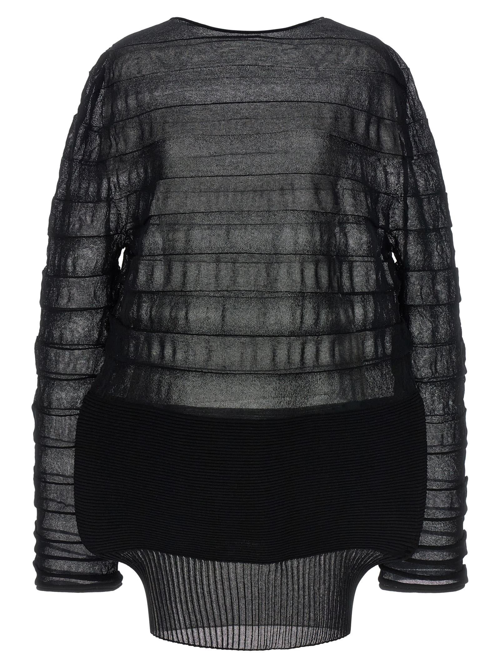issey miyake moving knit top