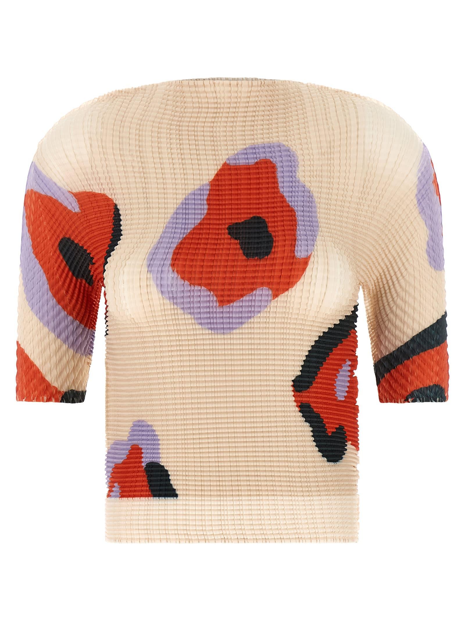 issey miyake verve pleats top