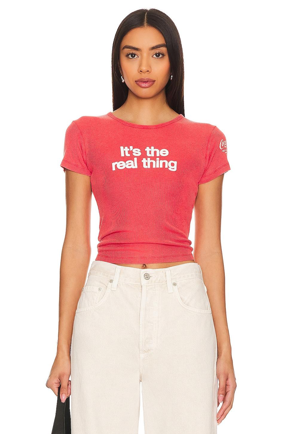 it's the real thing baby tee