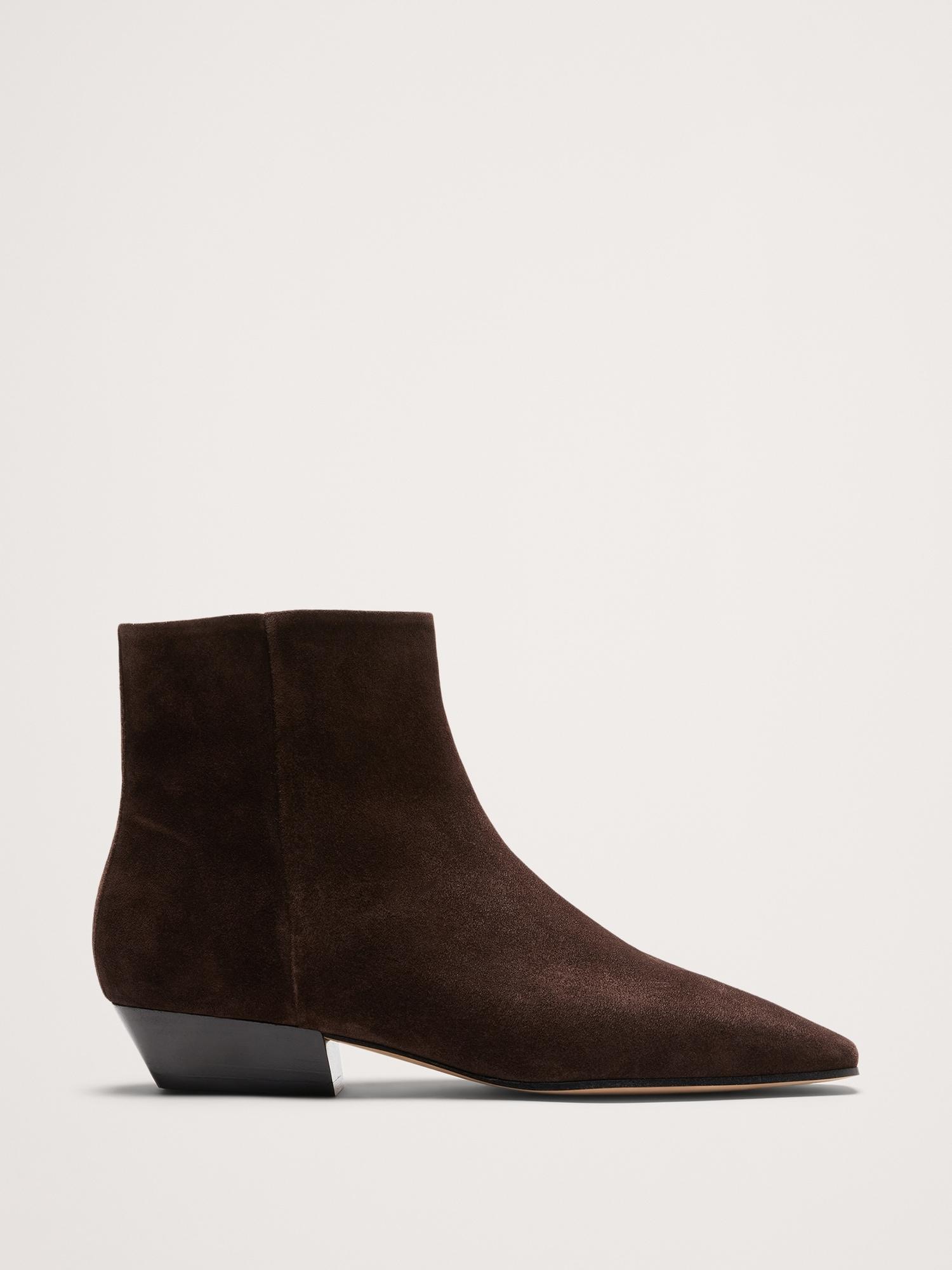 italian leather ankle boot