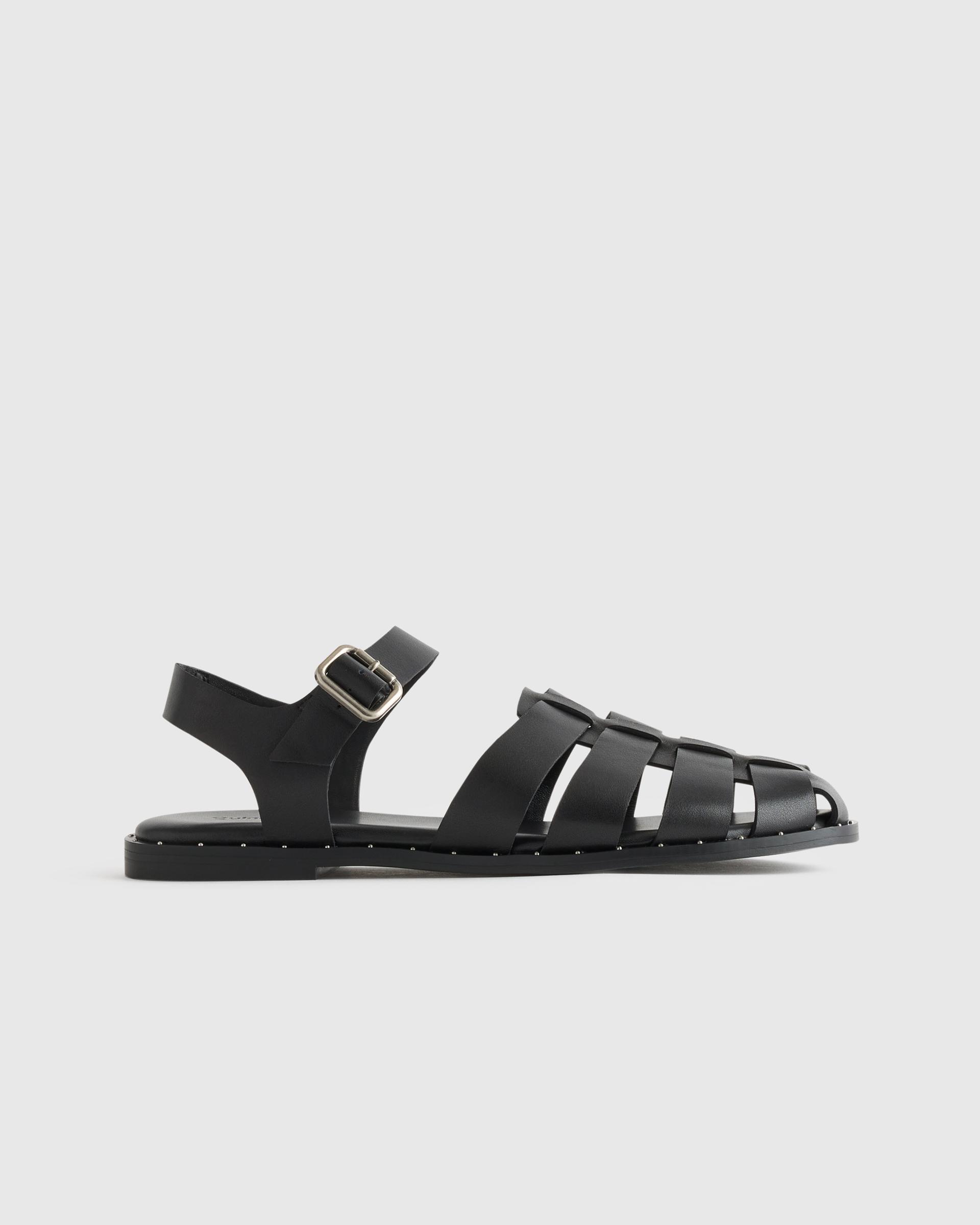 italian leather fisherman sandal