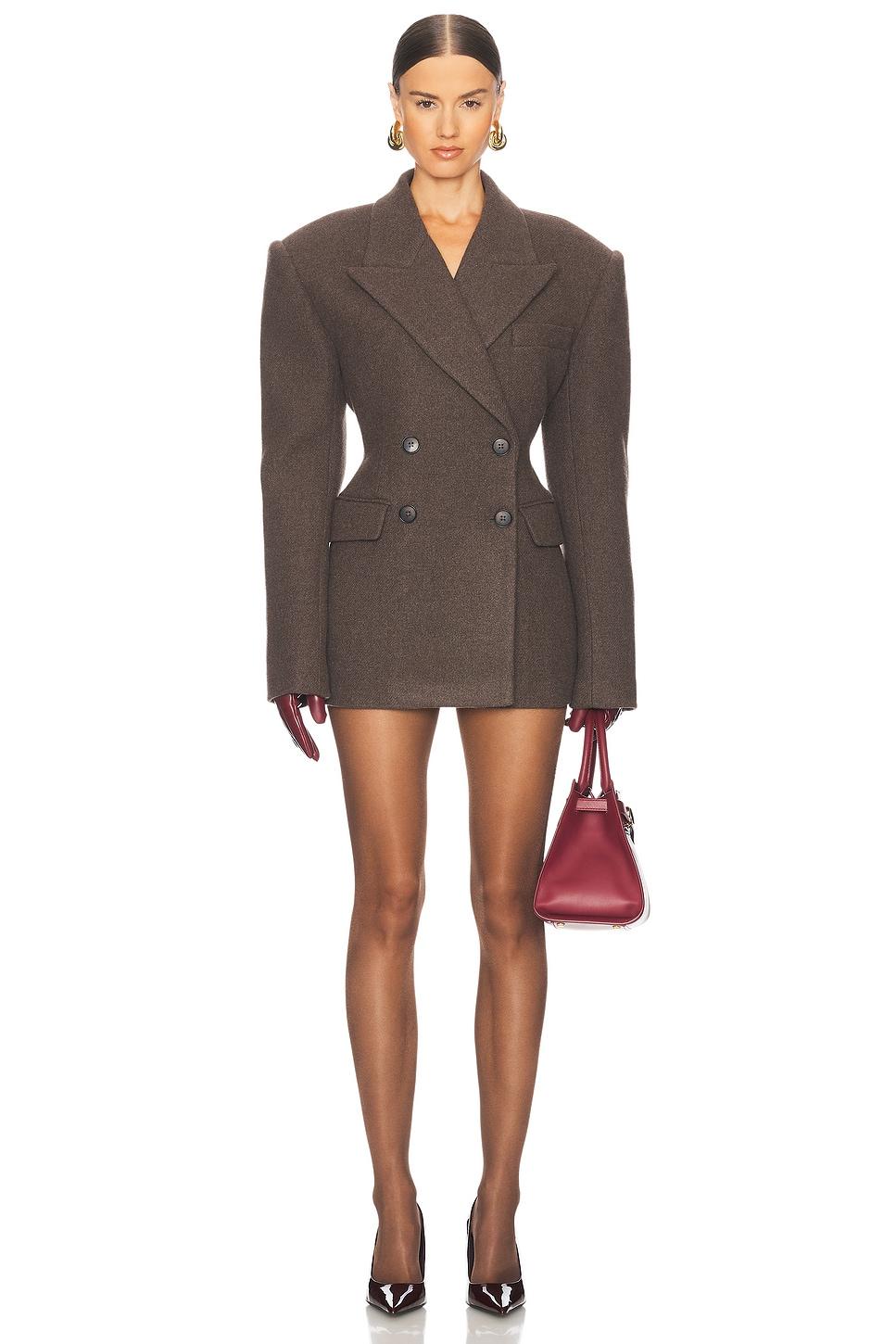 italian wool blend blazer