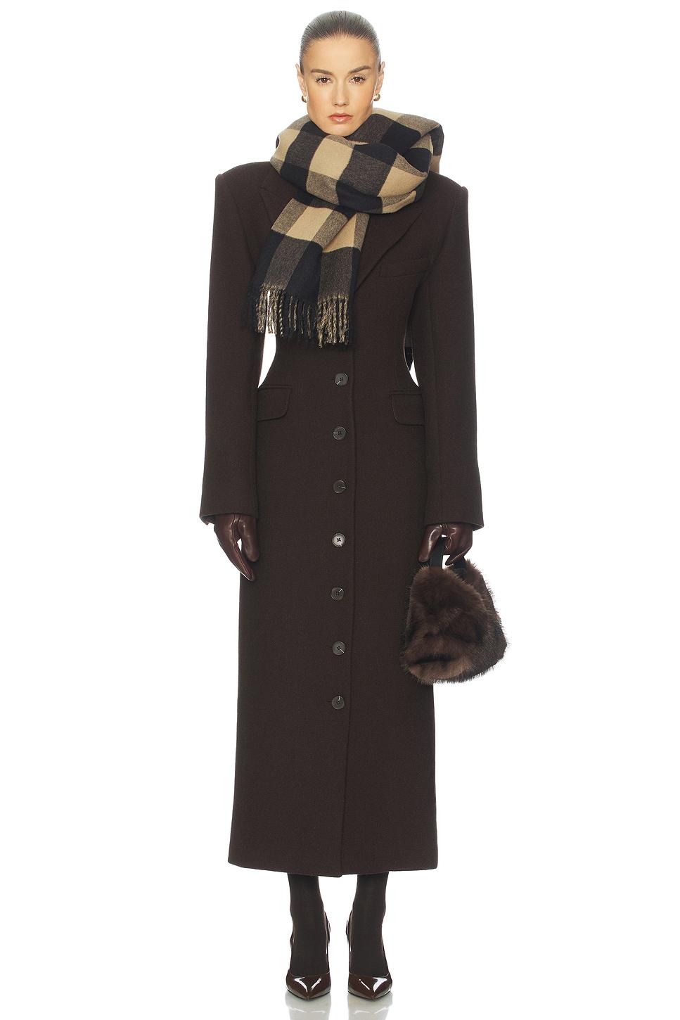 italian wool blend topcoat