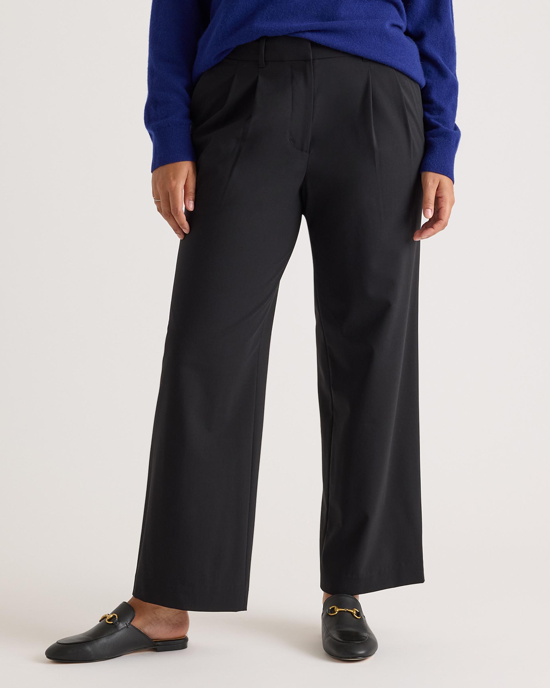 italian wool pleated trouser