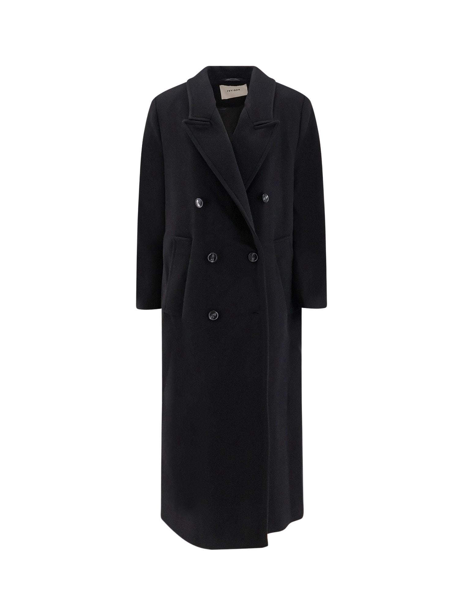 ivy oak clemence responsible virgin wool blend coat