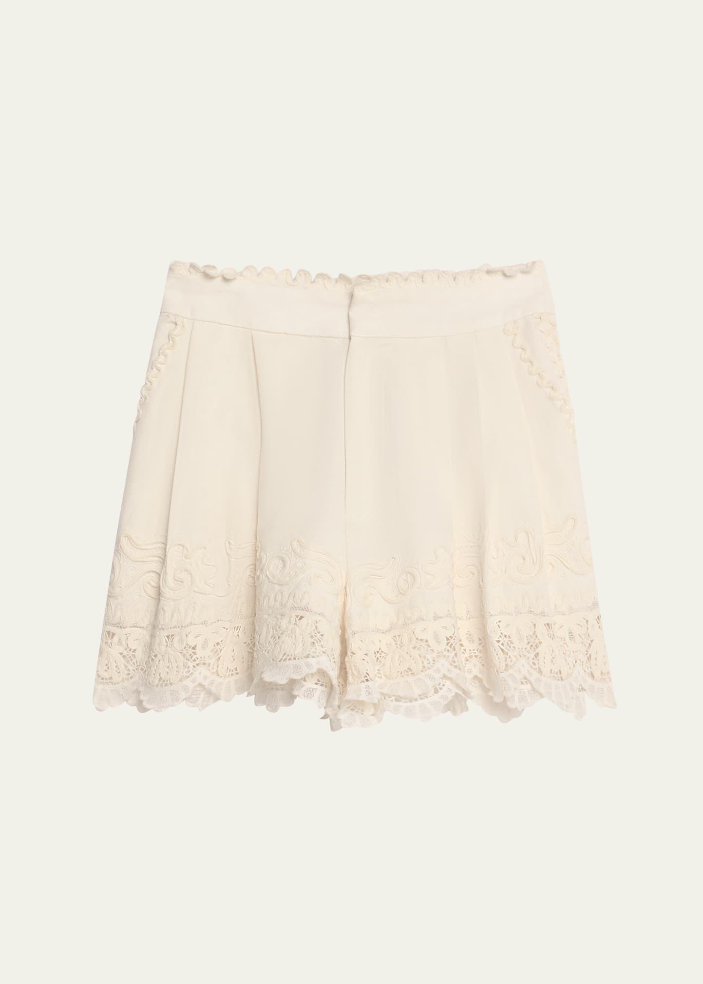 iyla embroidered shorts