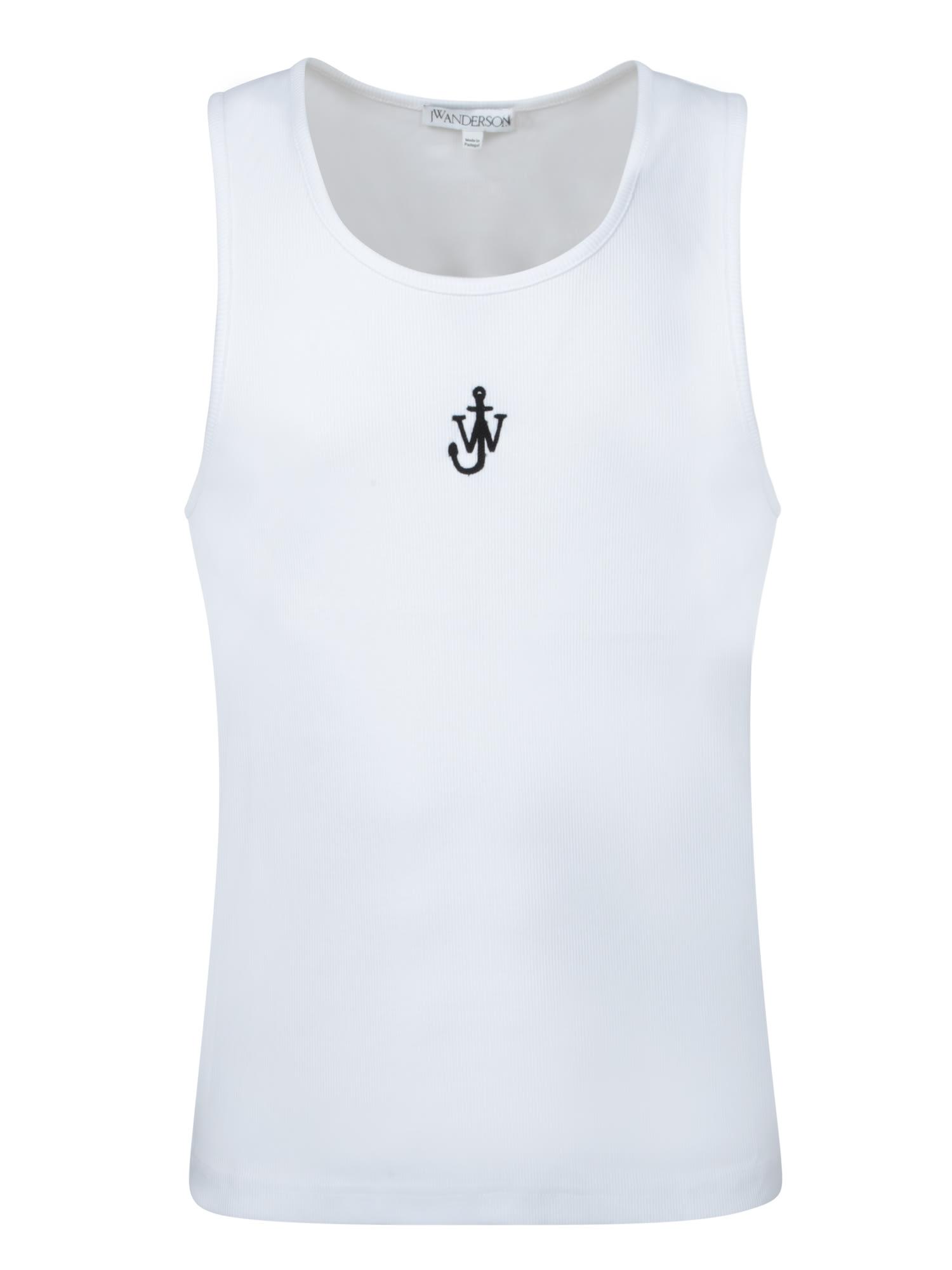 j. w. anderson anchor embroidery top