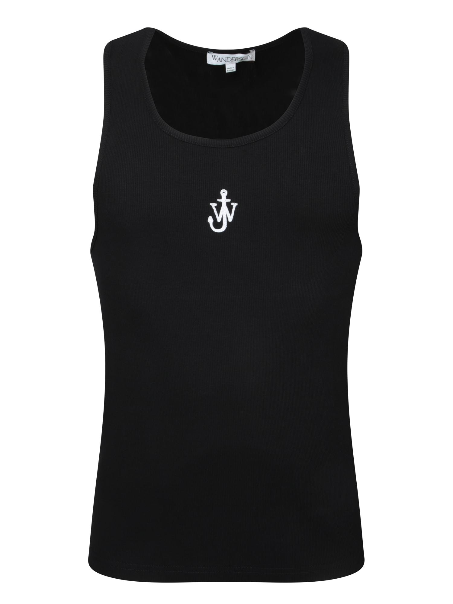 j. w. anderson anchor embroidery top