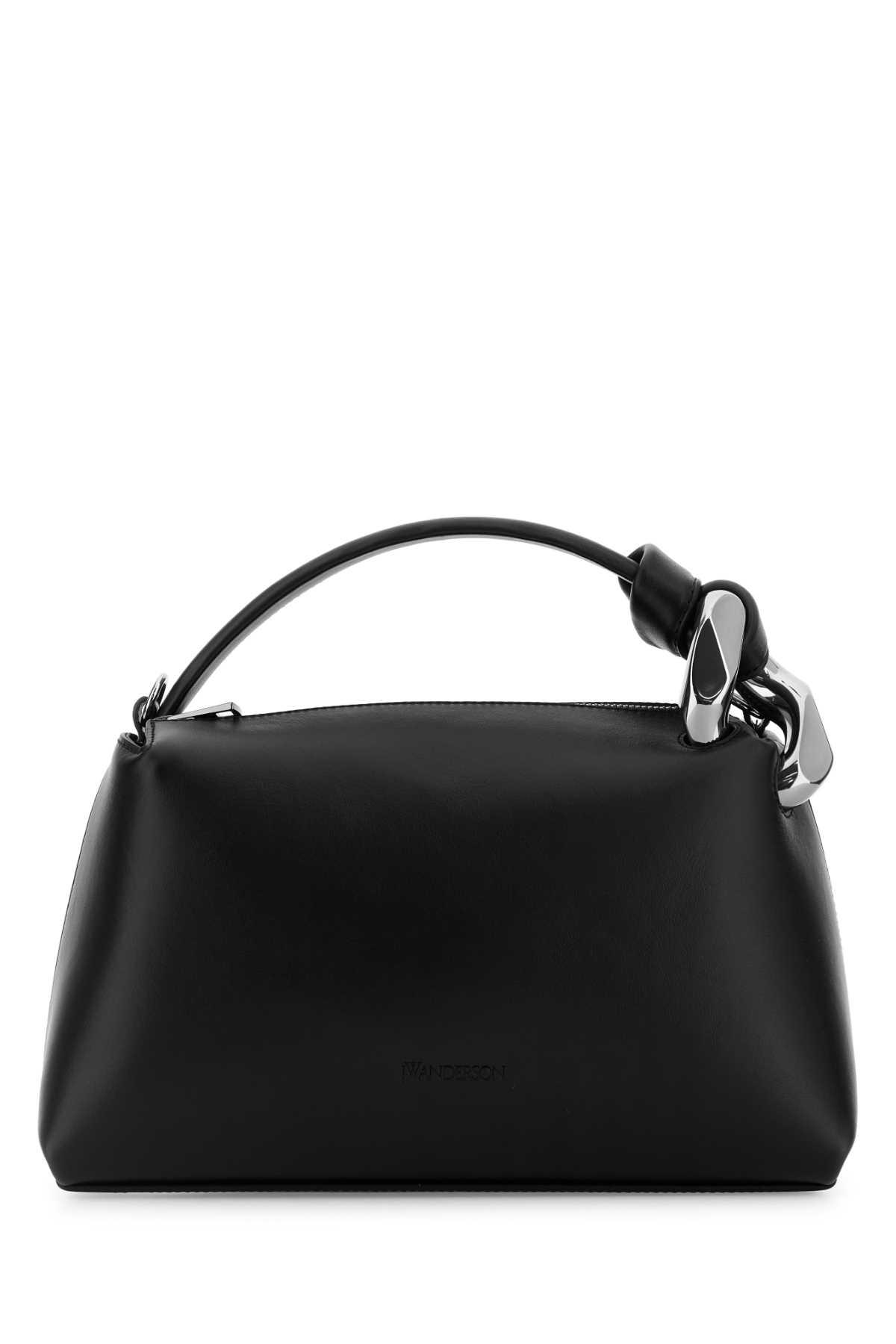 j. w. anderson black leather handbag