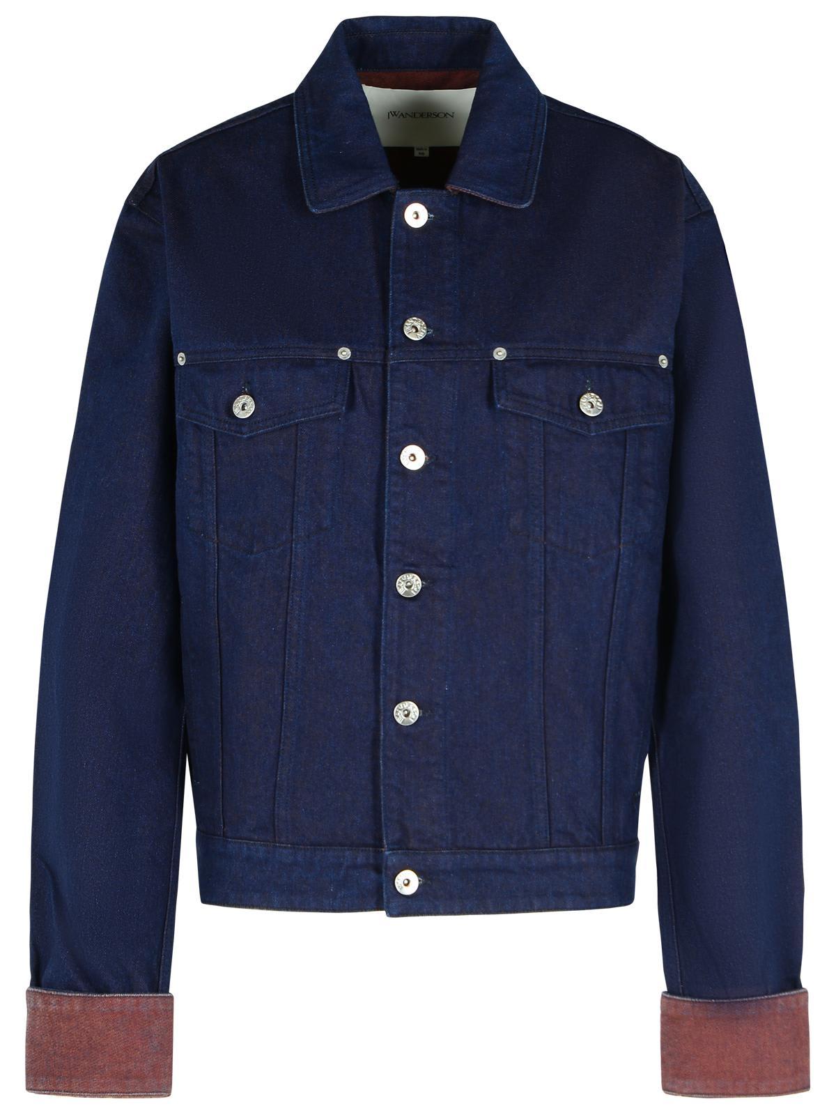j. w. anderson blue cotton jacket