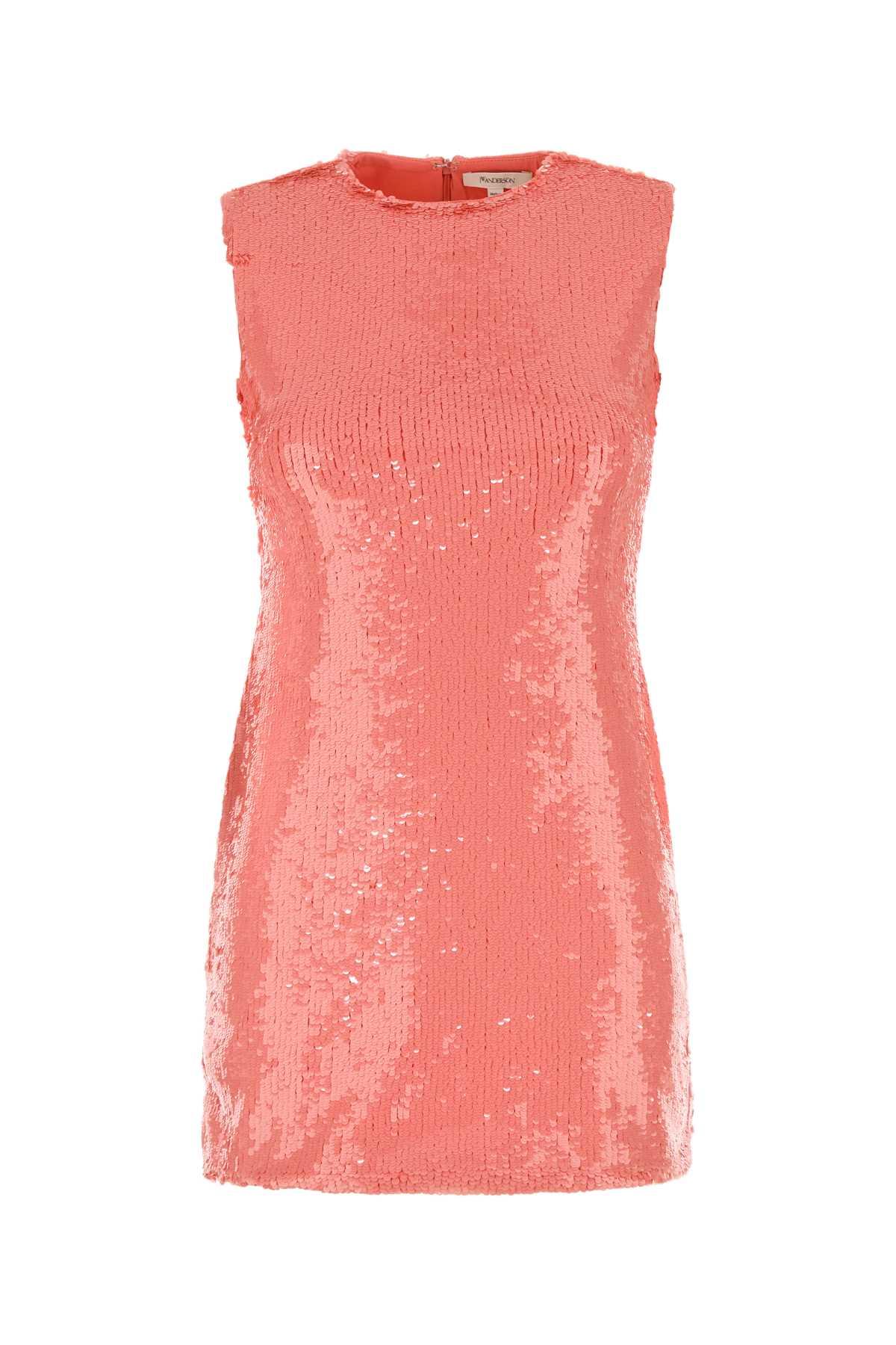 j. w. anderson embellished cotton mini dress