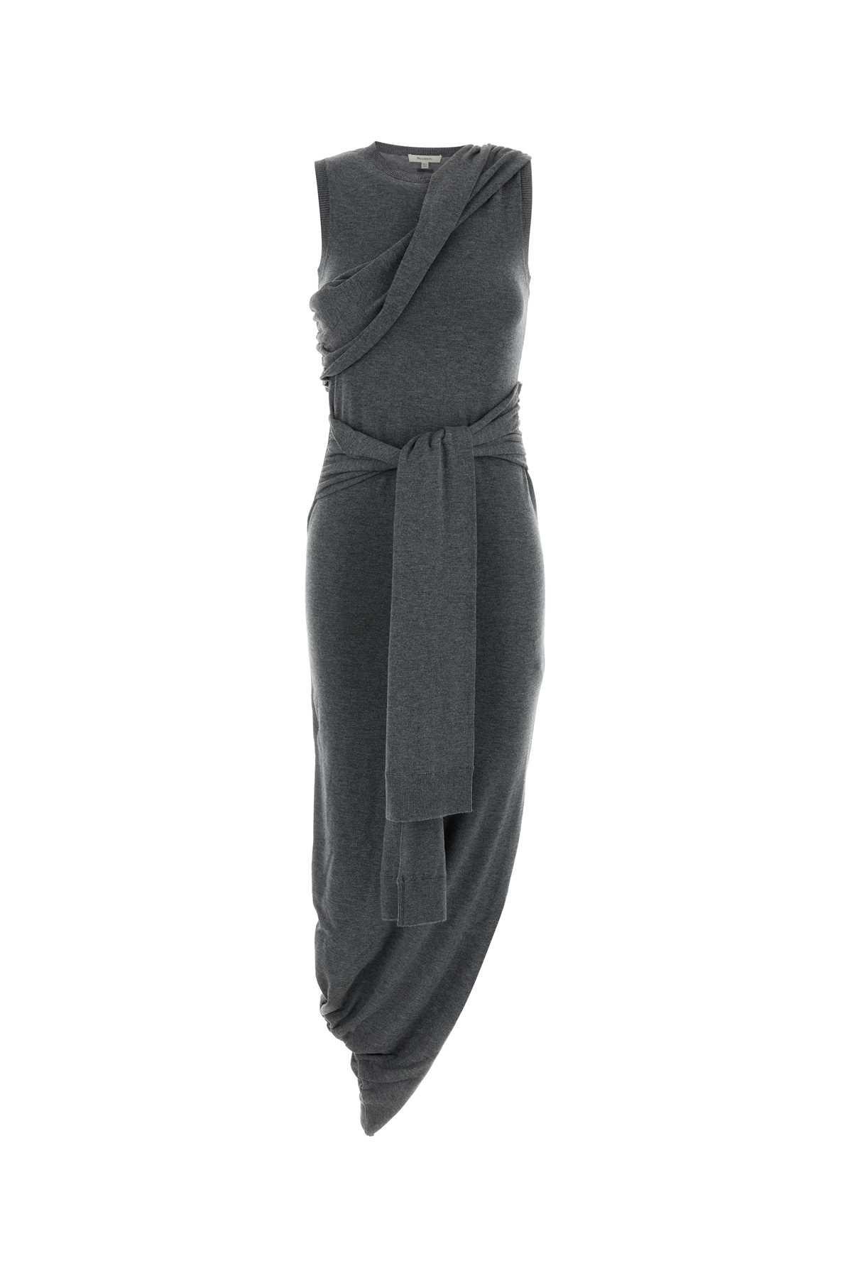 j. w. anderson grey jersey dress
