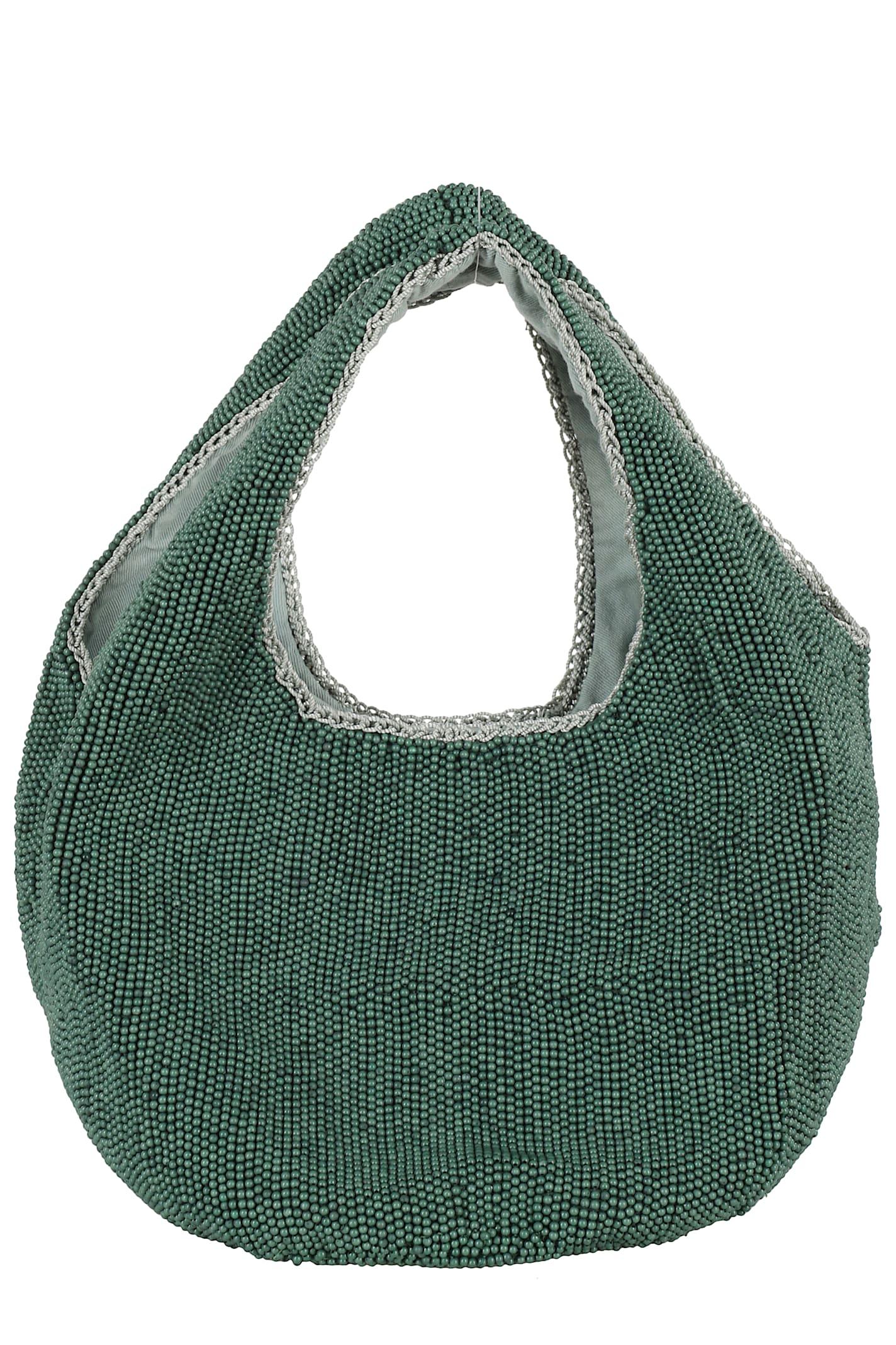 j. w. anderson mini beaded shopper