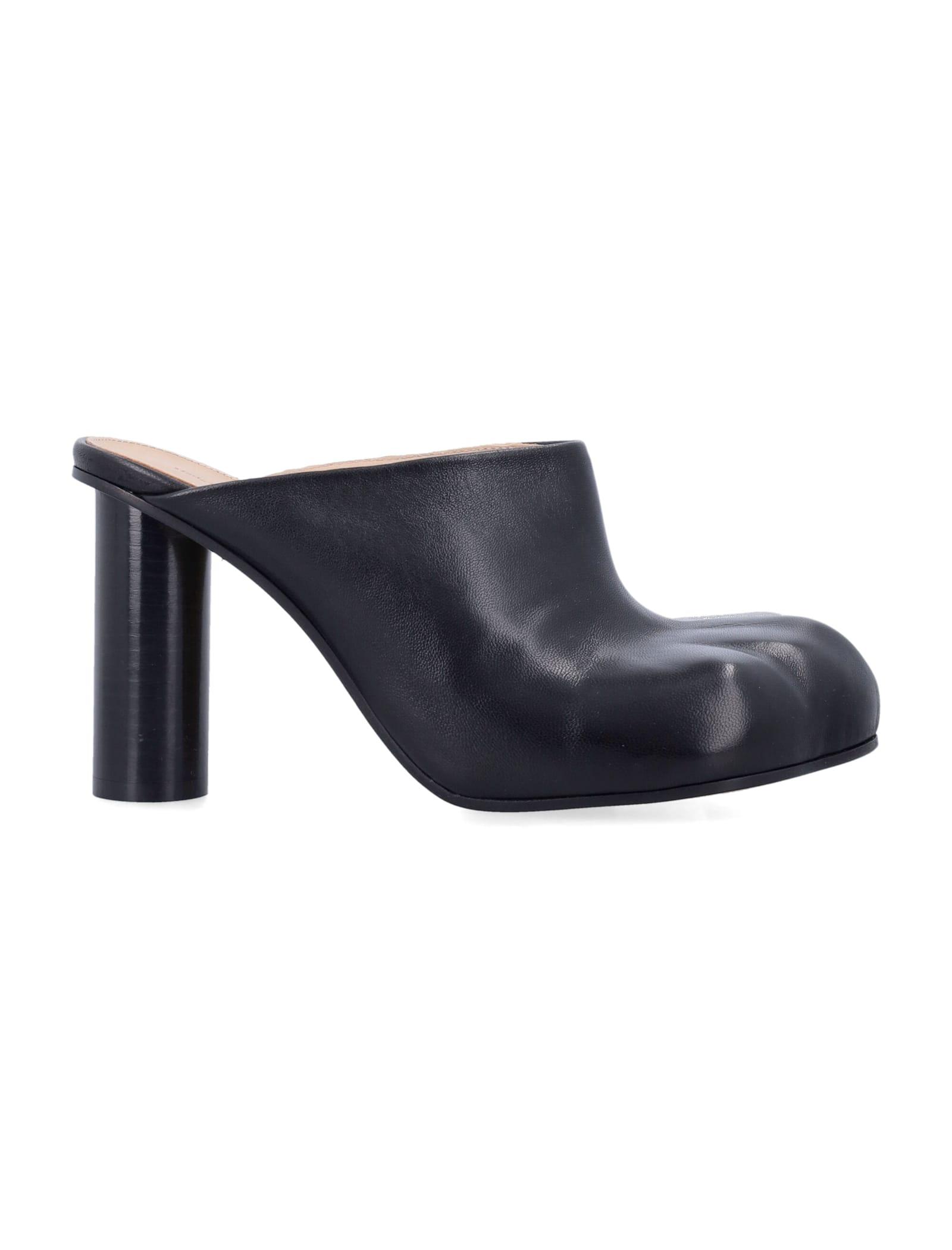 j. w. anderson paw heel leather mule