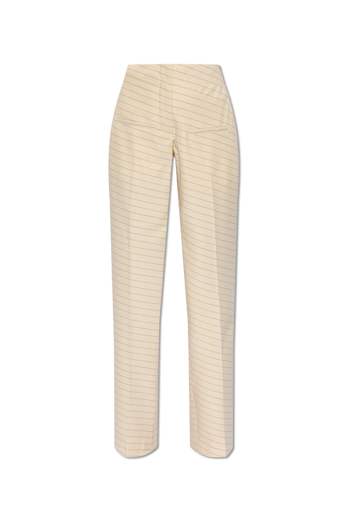 j. w. anderson pleat-front trousers