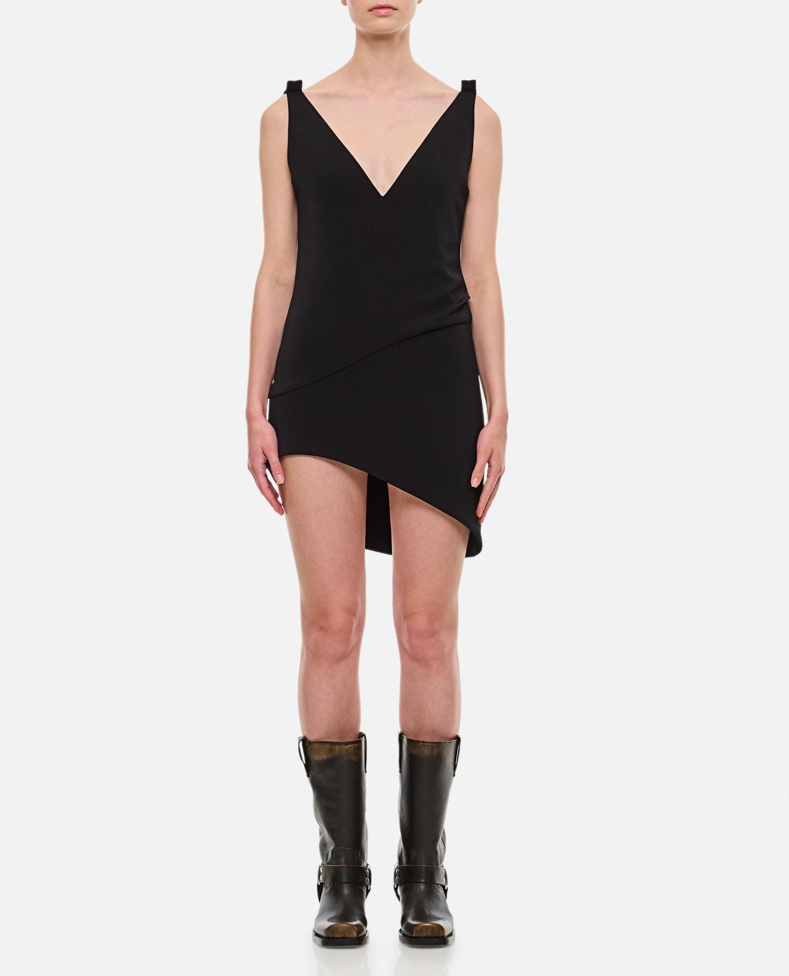 j. w. anderson v-neck sleaveless mini dress