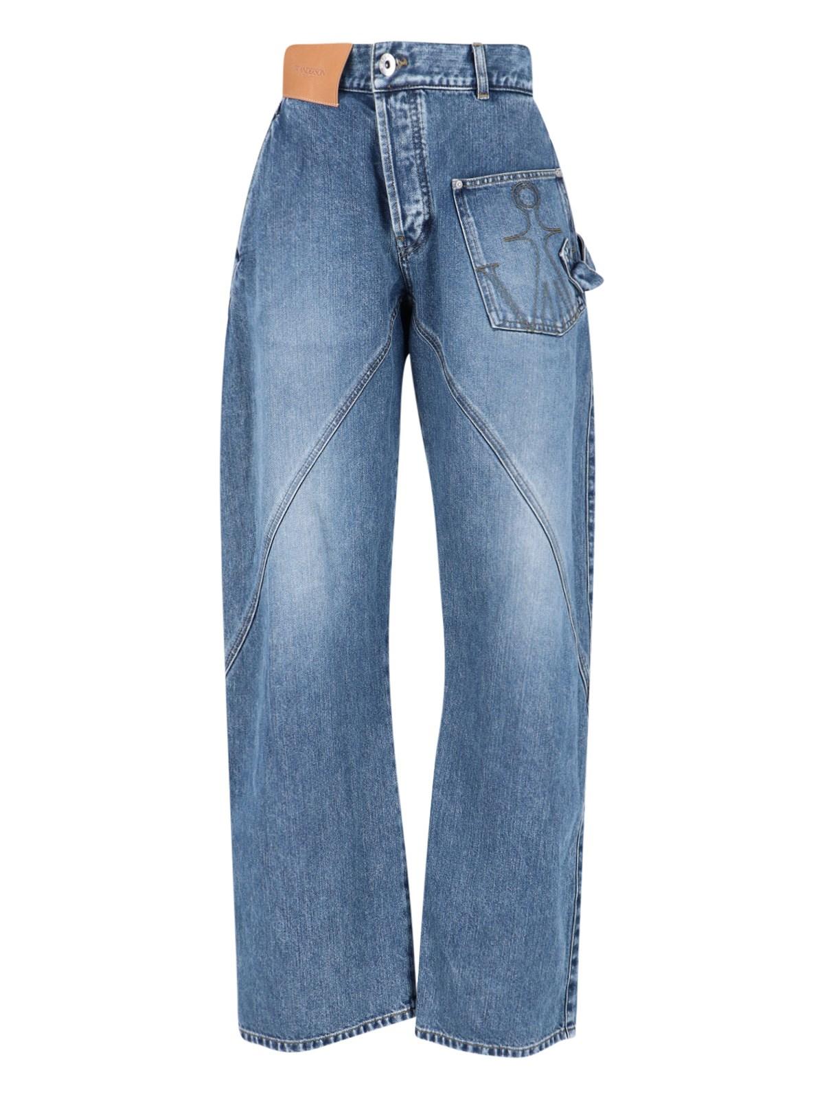j.w. anderson 'twisted workwear' jeans