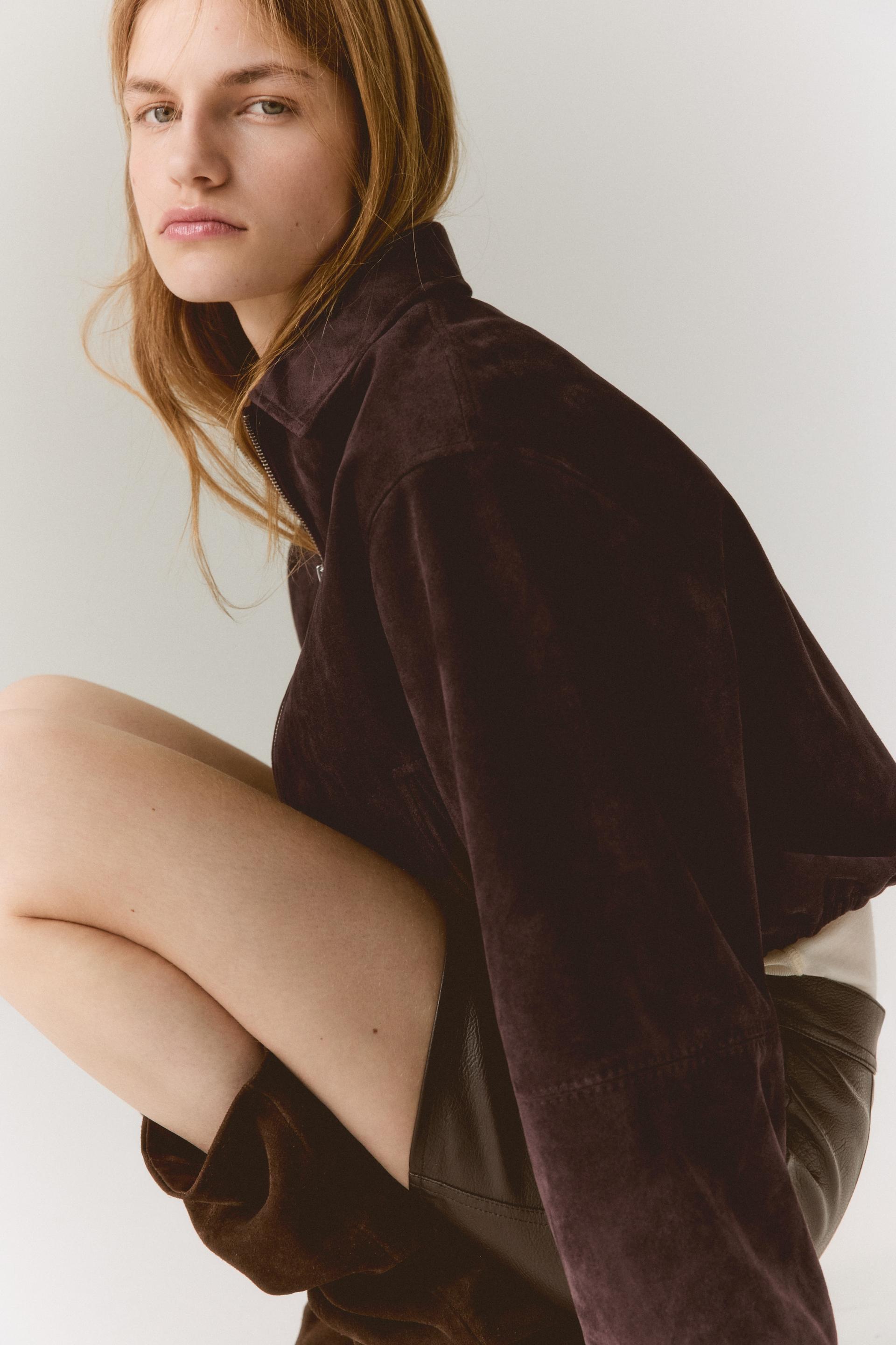 jacket with collar
