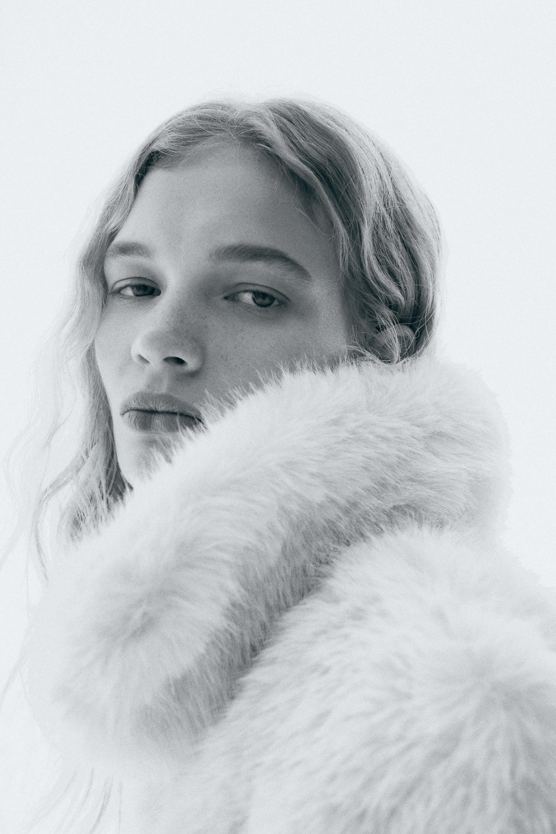 jacket with shoulder pads