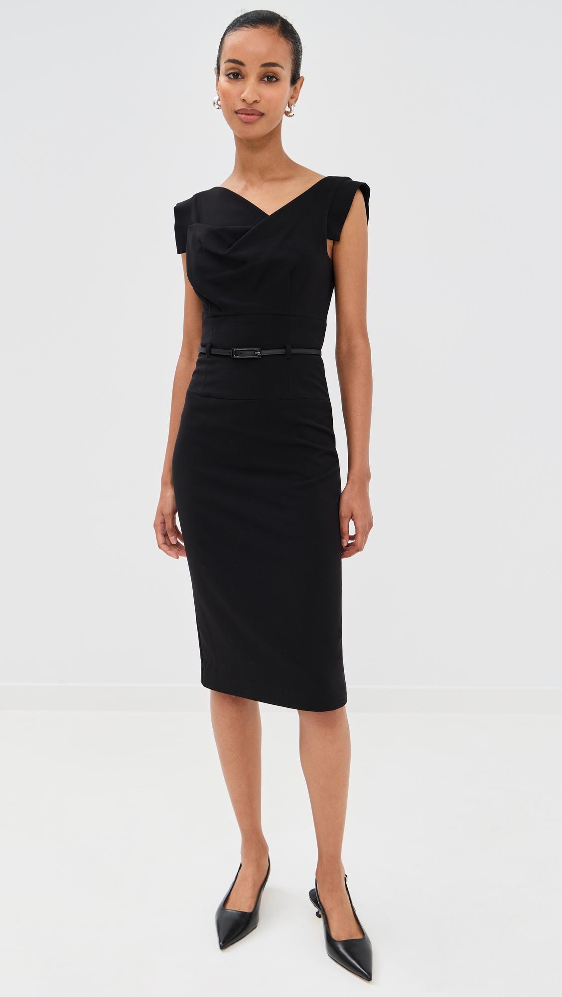 jackie o belted dress