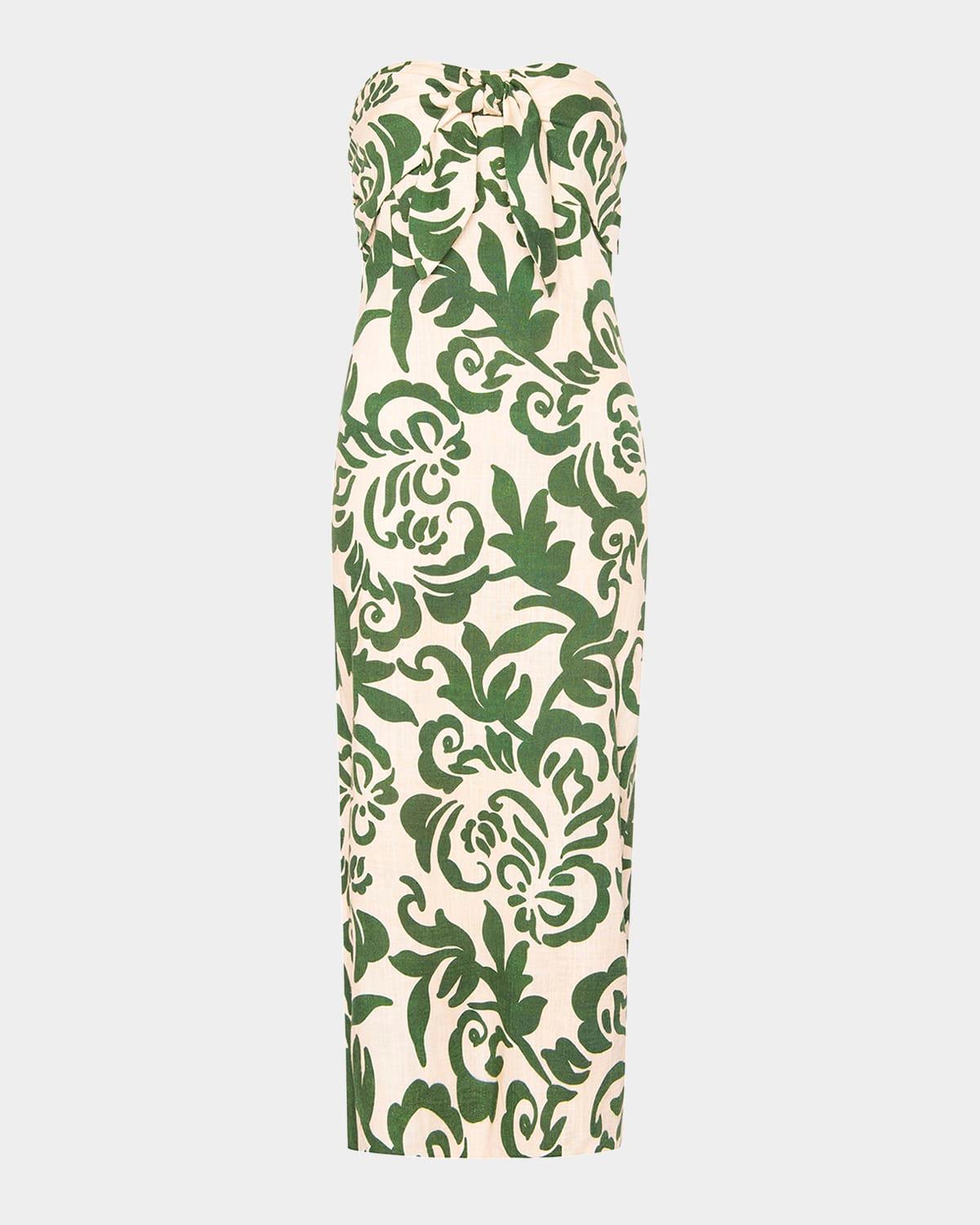 jackie strapless maxi dress