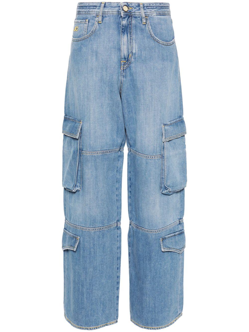 jacob cohen jeans blue cotton lyocell - women