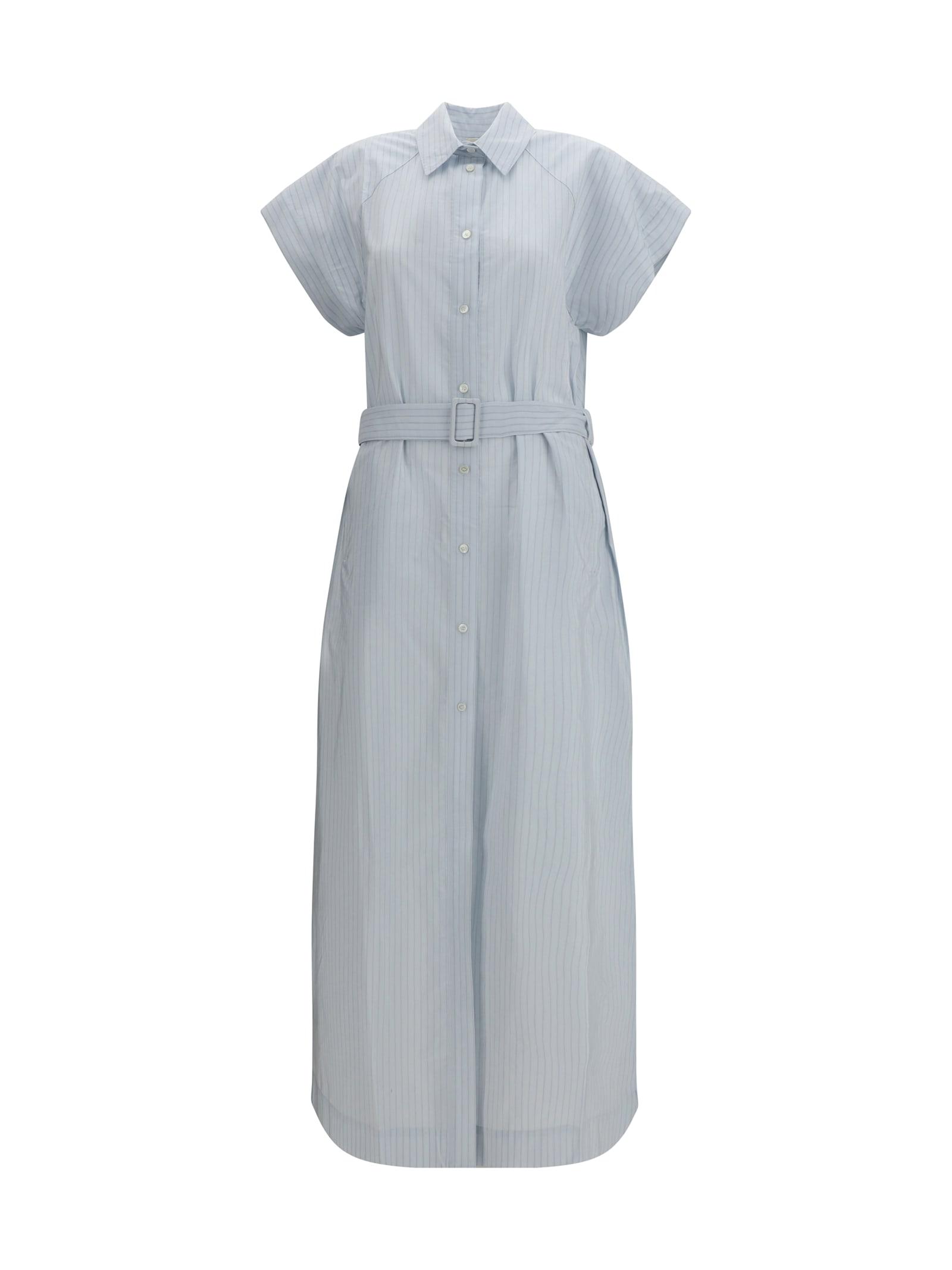 jacob cohen long poplin chemisier dress