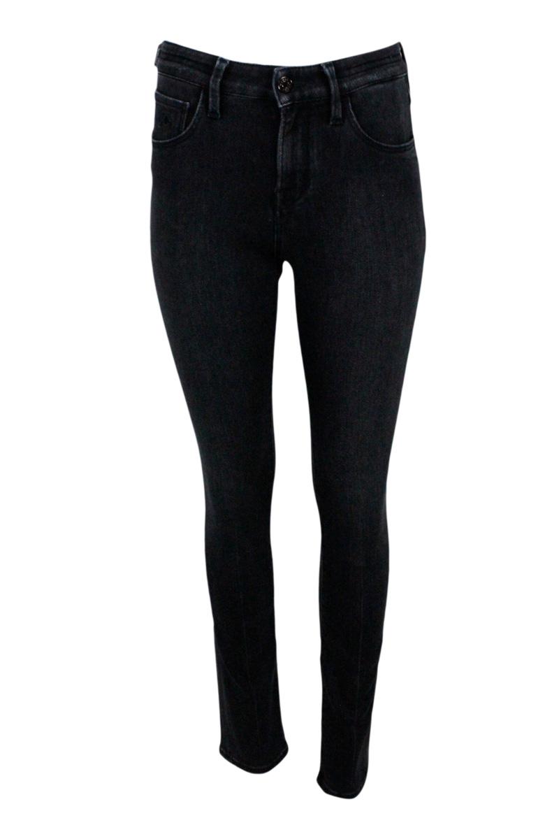 jacob cohen trousers black 56co24pl 17md 3ea - women