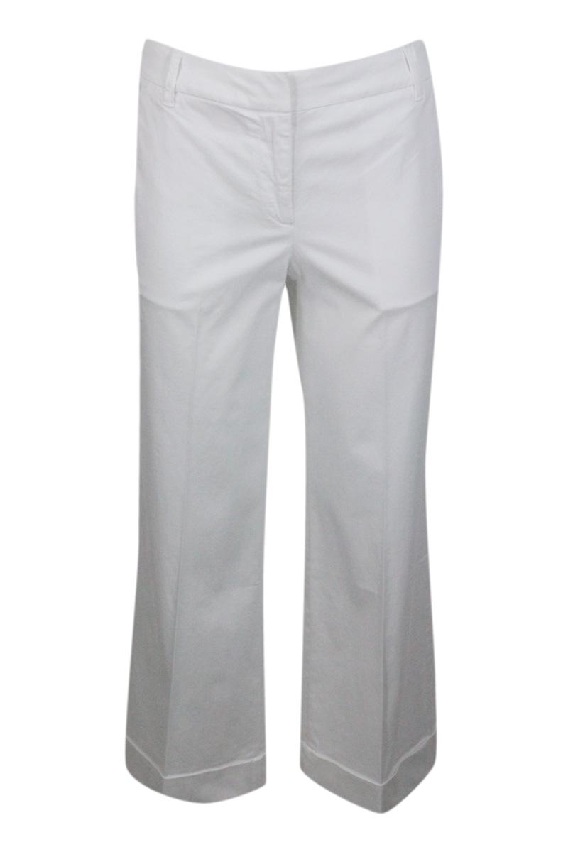 jacob cohen trousers white 97co 3ea - women