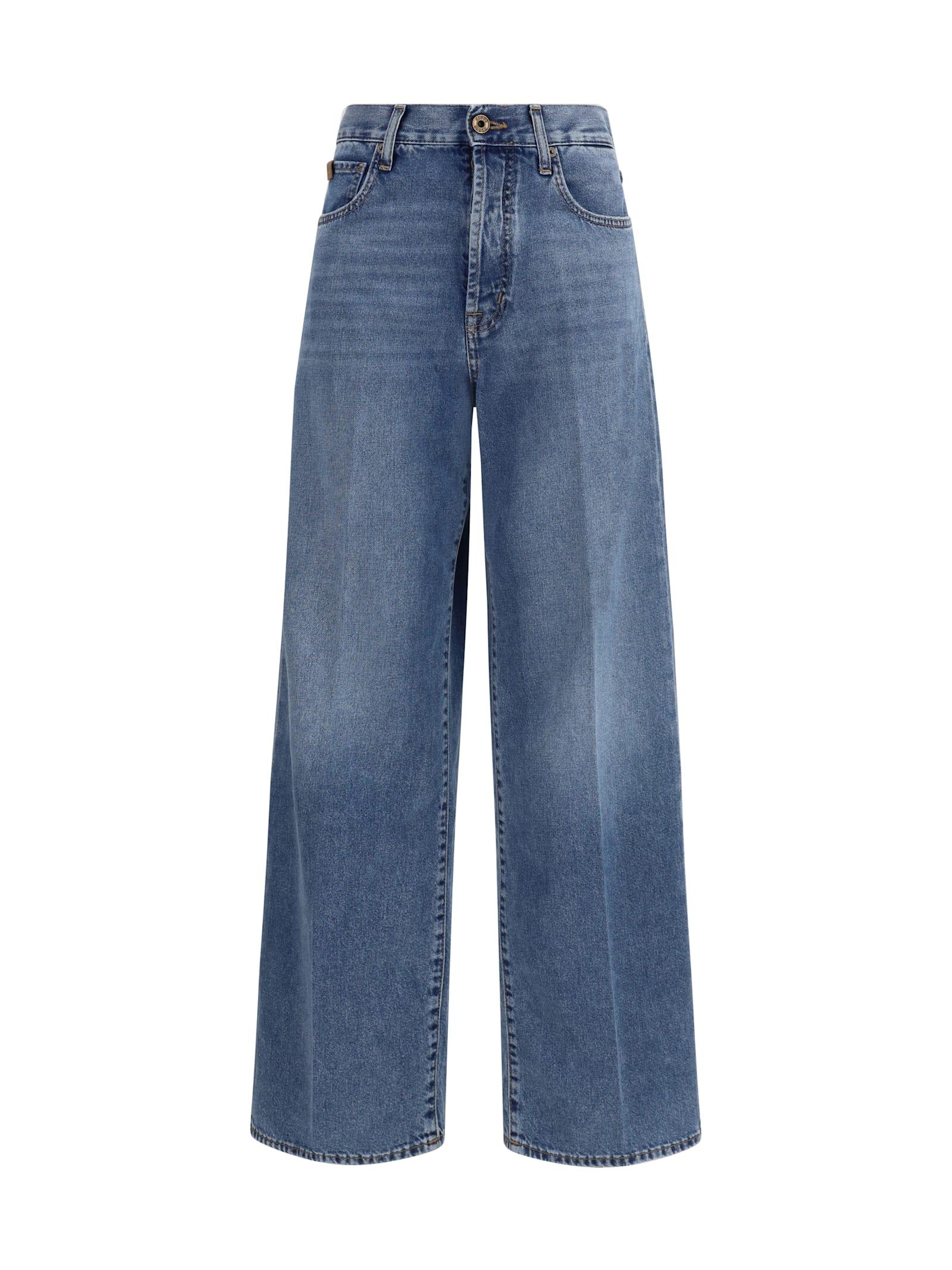 jacob cohen wide 5 pocket jeans