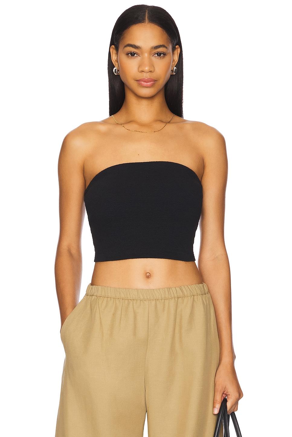 jacquard bandeau top