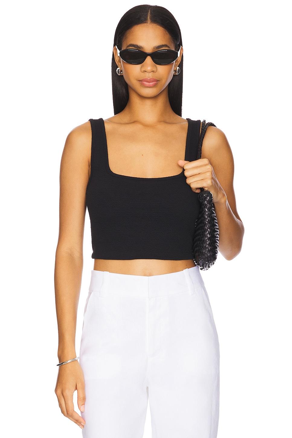 jacquard princess cut top