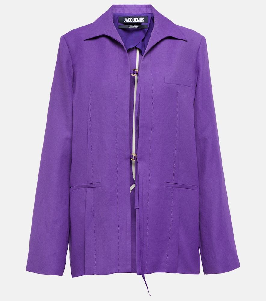 jacquemus amaro twill jacket