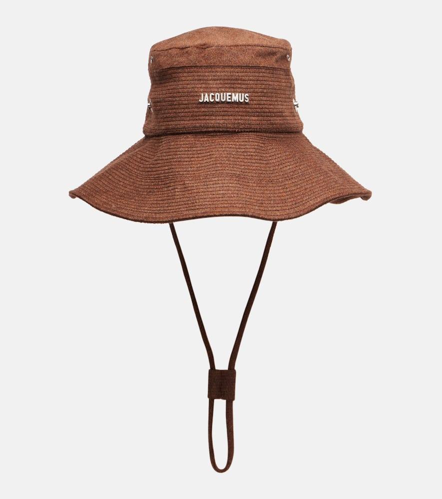 jacquemus artichaut canvas bucket hat
