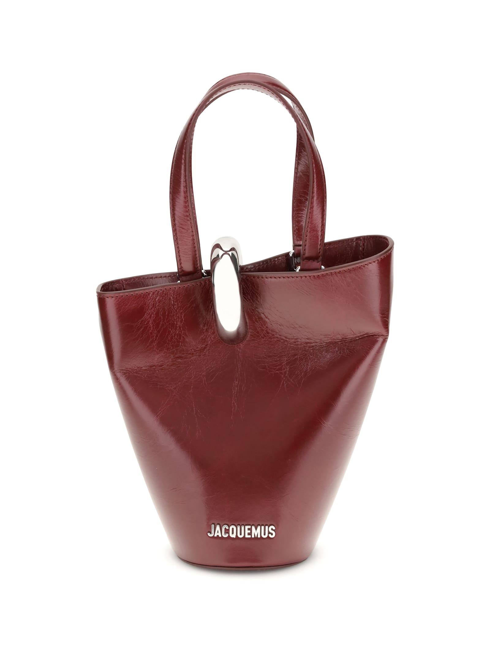 jacquemus asymmetric bucket bag