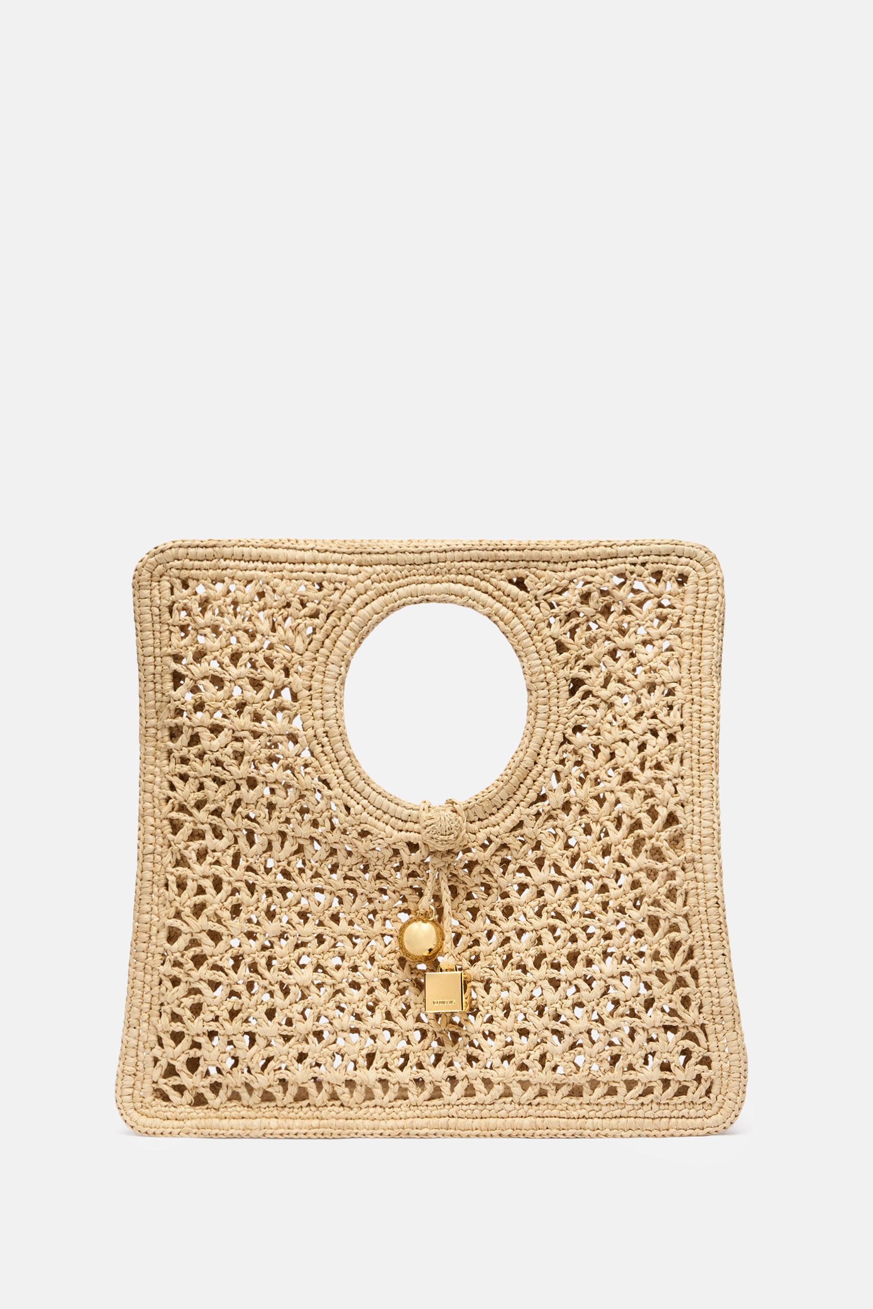 jacquemus bags beige - women