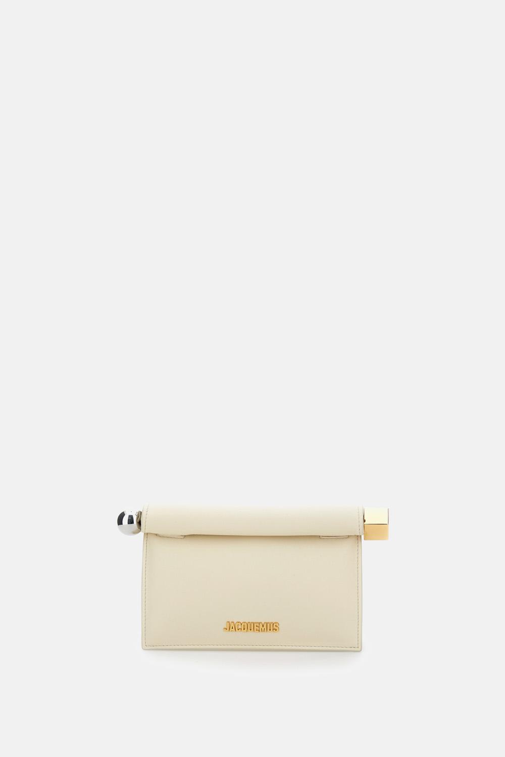 jacquemus bags beige leather - women