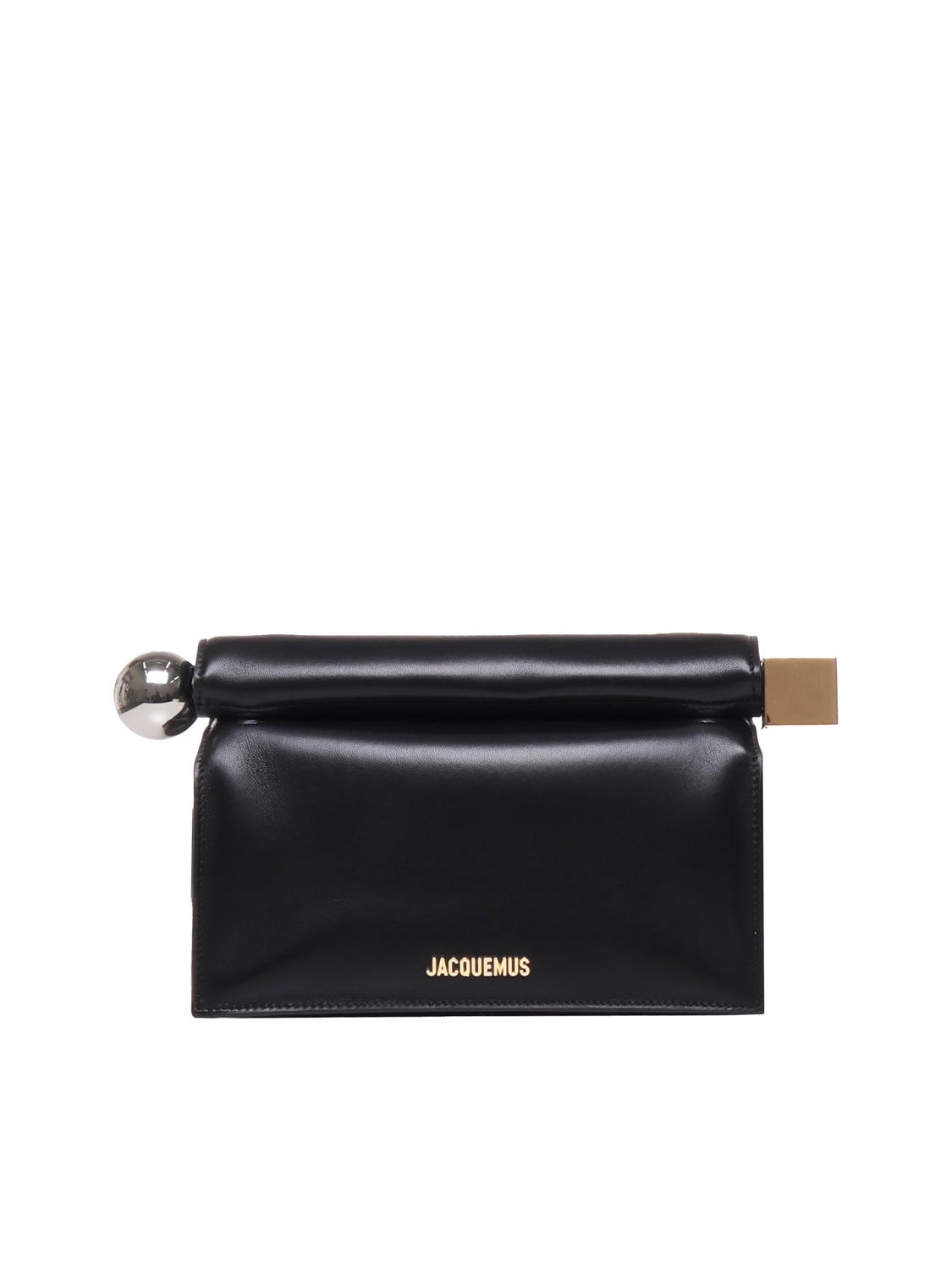 jacquemus bags black lambskin - women