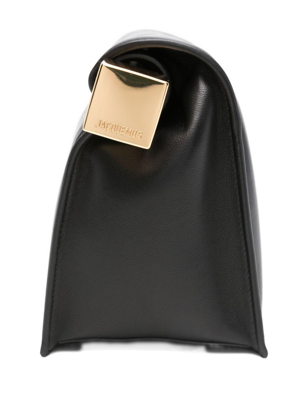 jacquemus bags black leather - women