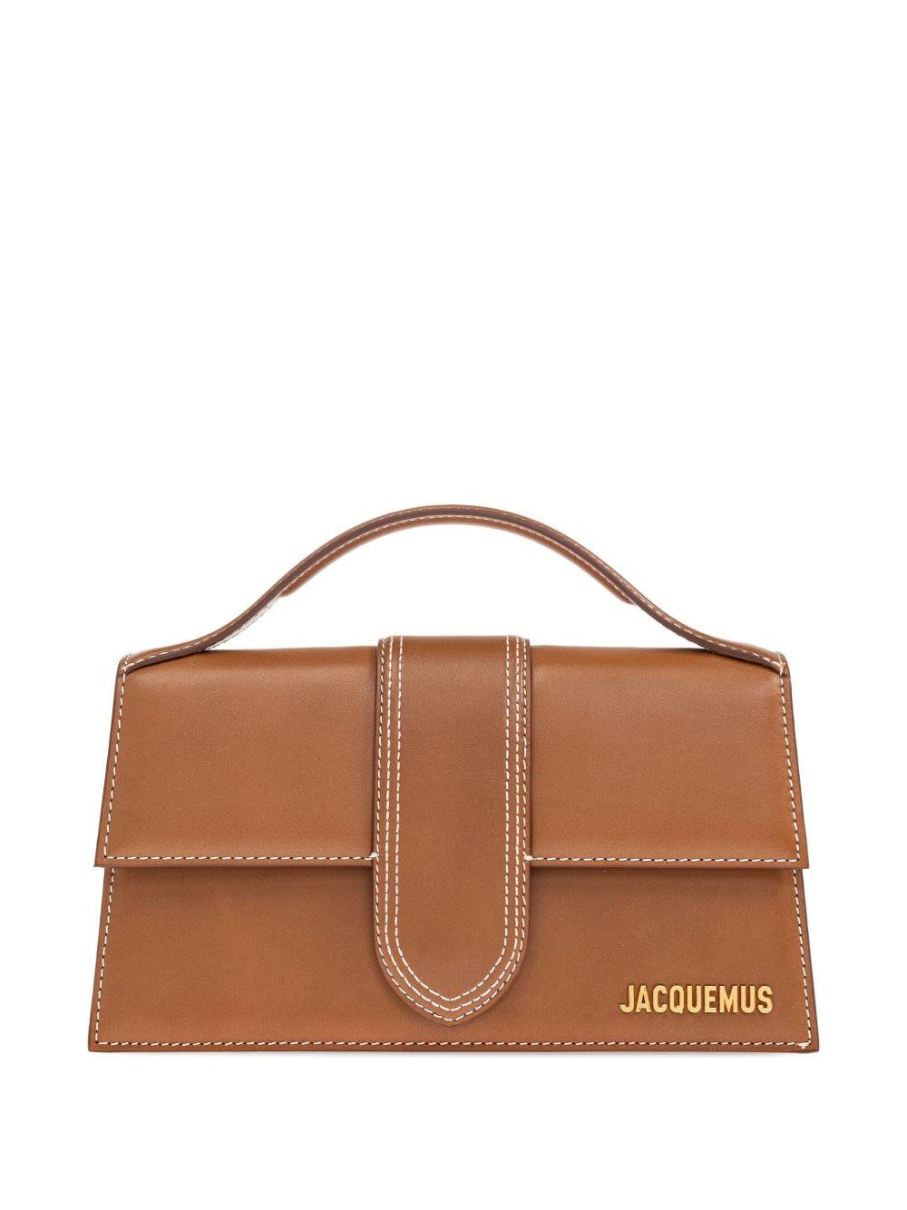 jacquemus bags leather brown - women