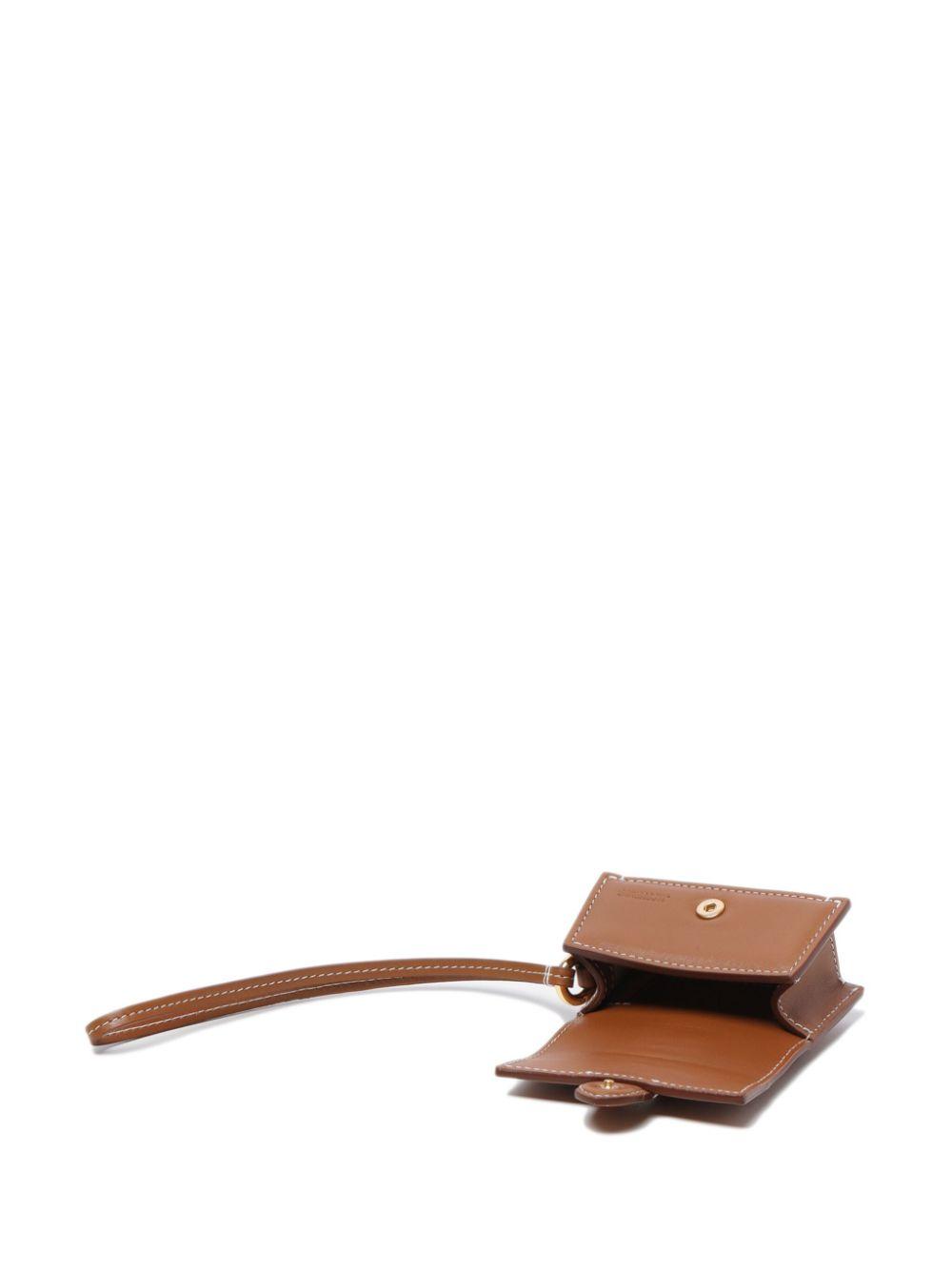 jacquemus bags leather brown calf - women