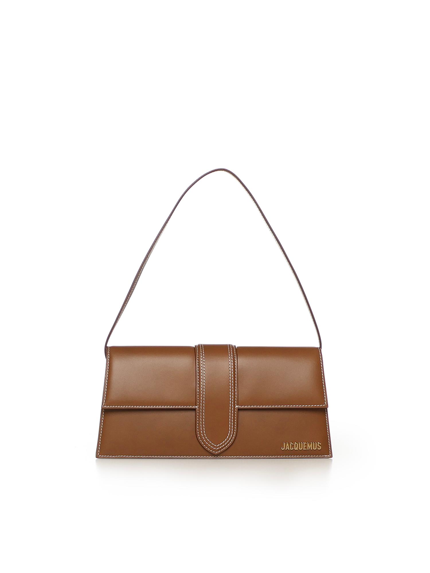 jacquemus bags light brown cowskin - women
