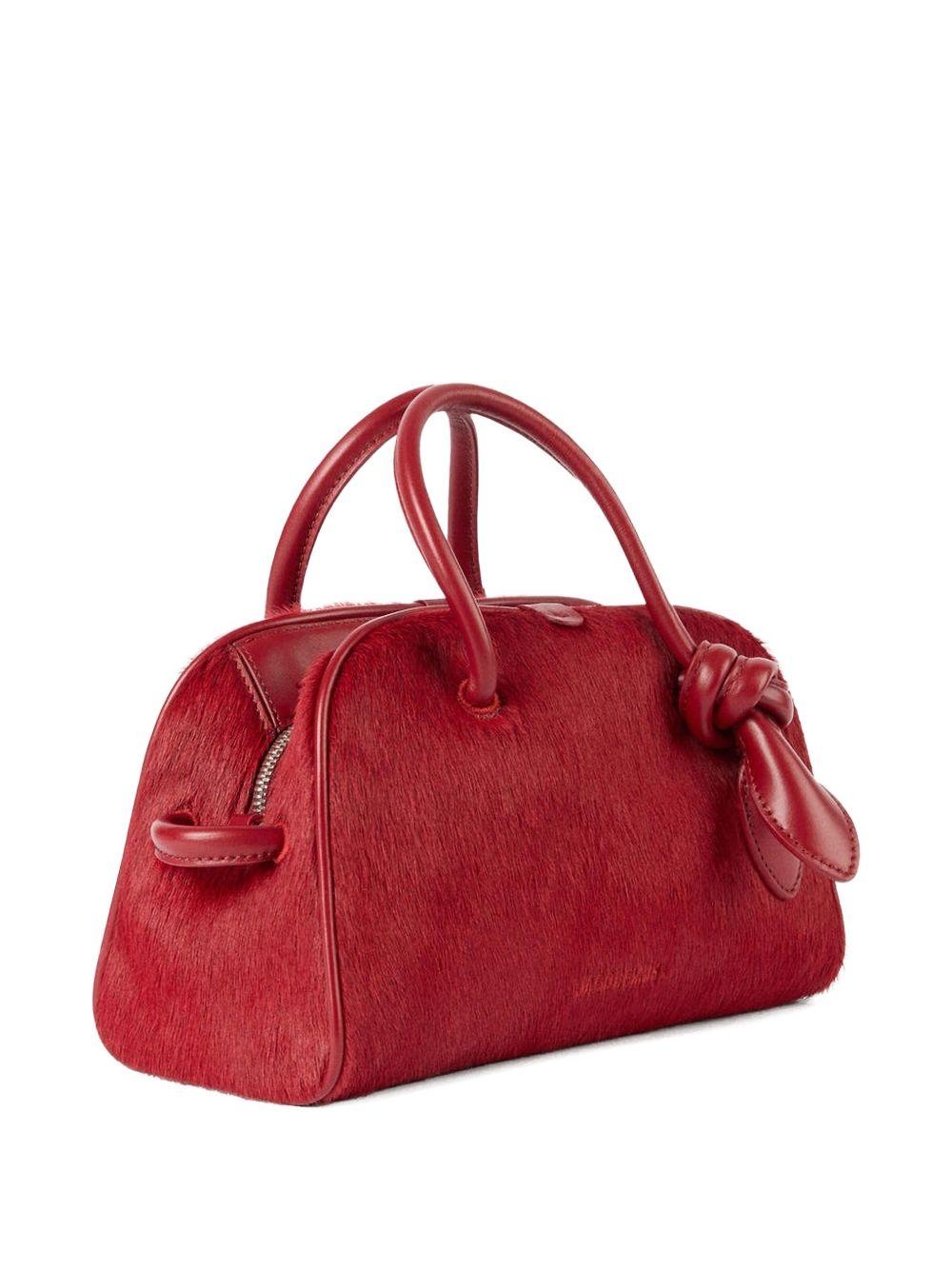 jacquemus bags red calf leather - women