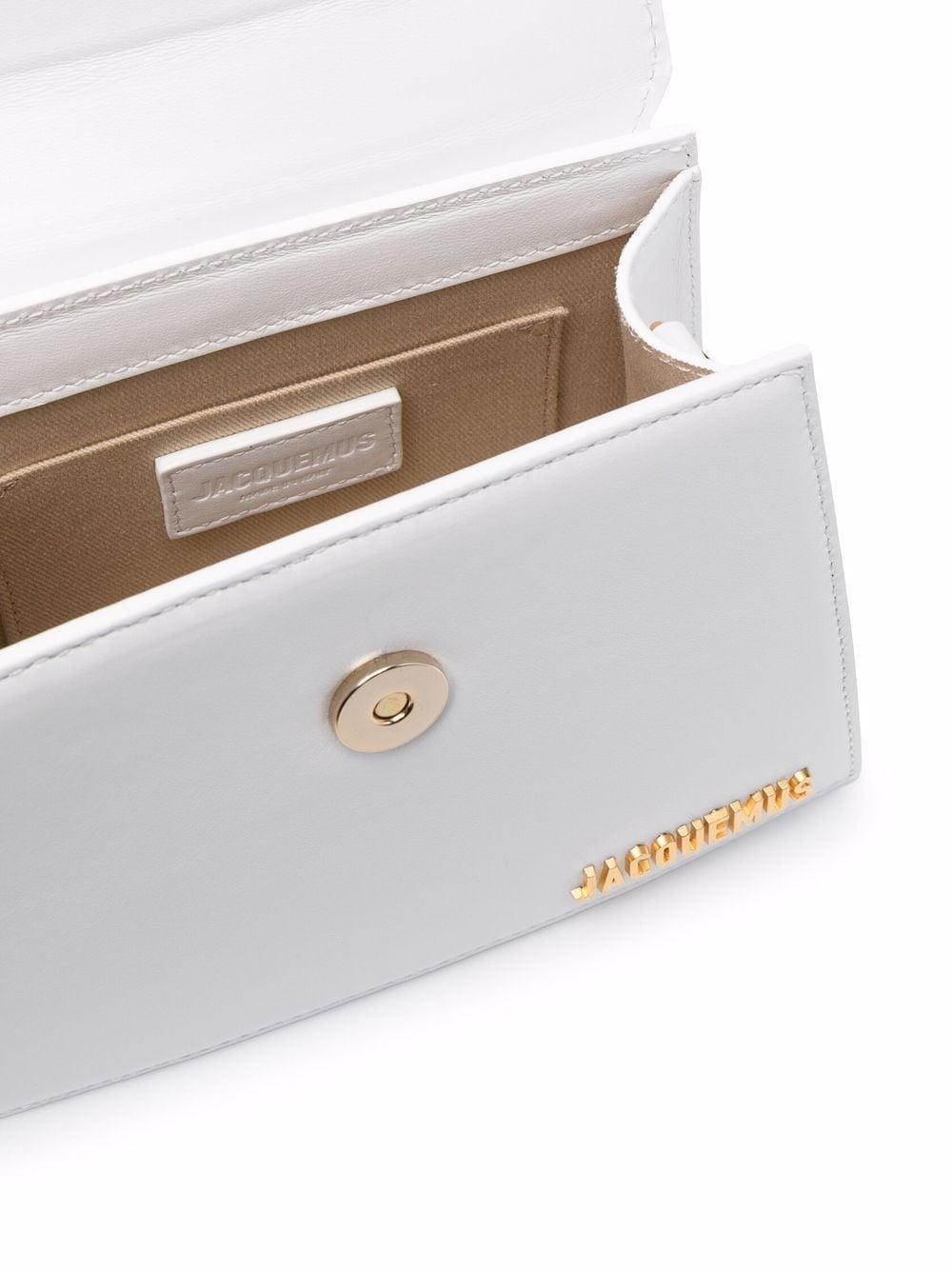 jacquemus bags white outer: leather - women