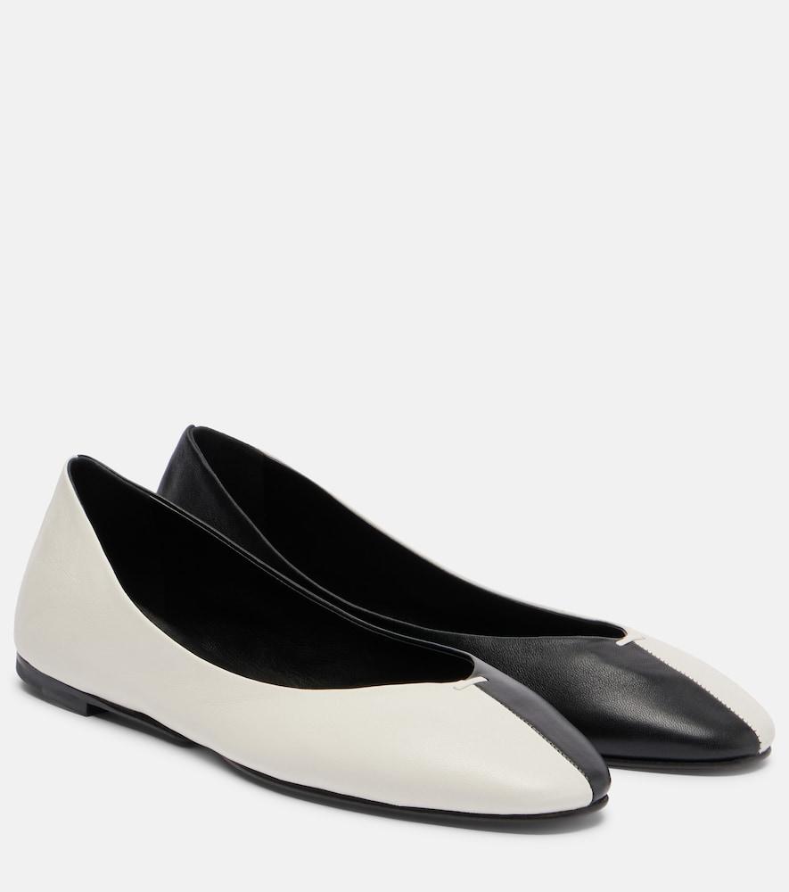 jacquemus ballerines leather ballet flats