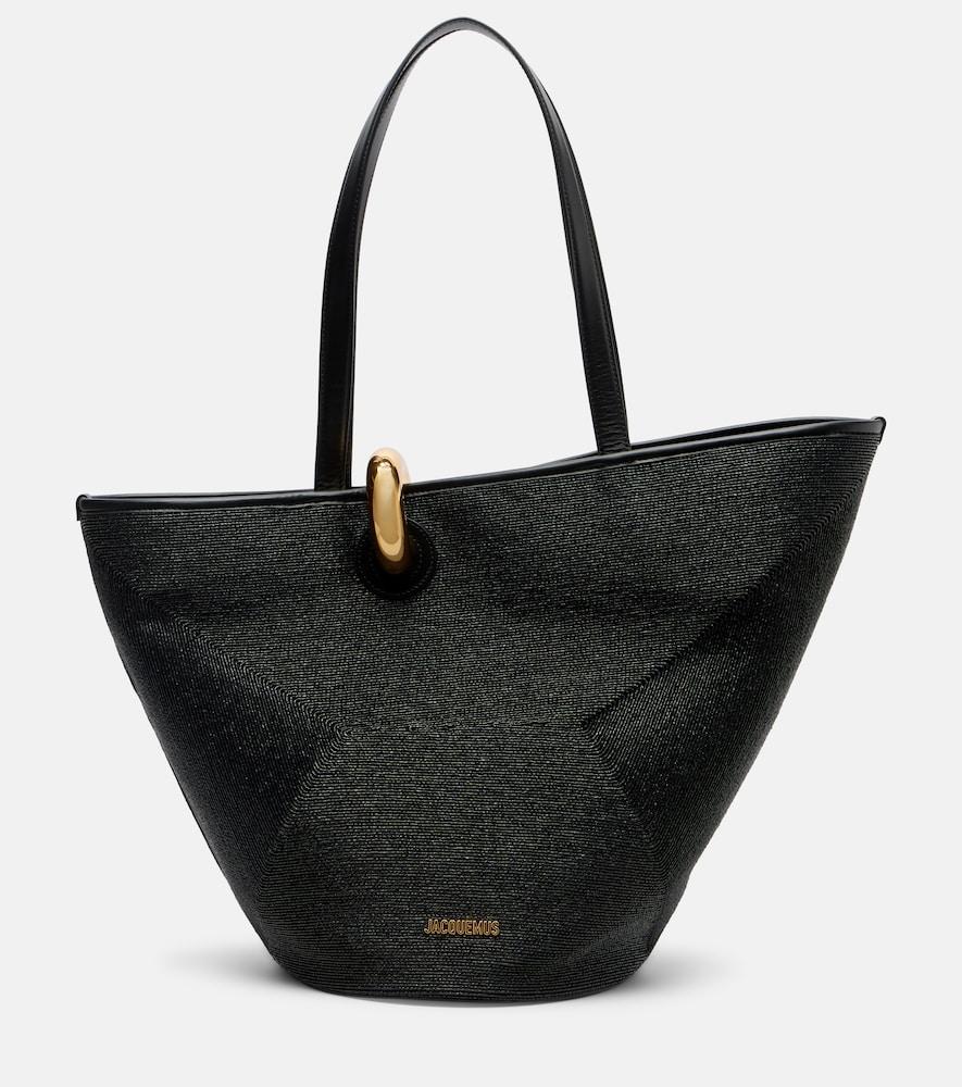 jacquemus bambola large raffia