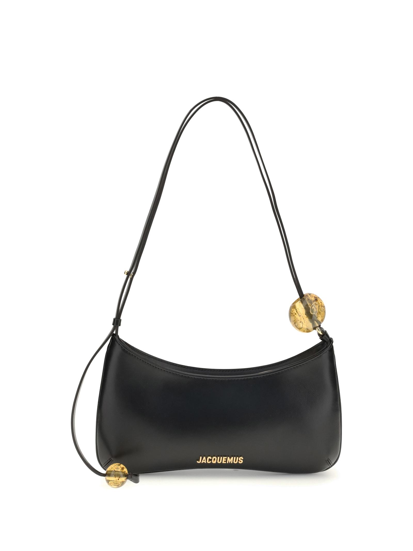 jacquemus bisou perle large shoulder bag